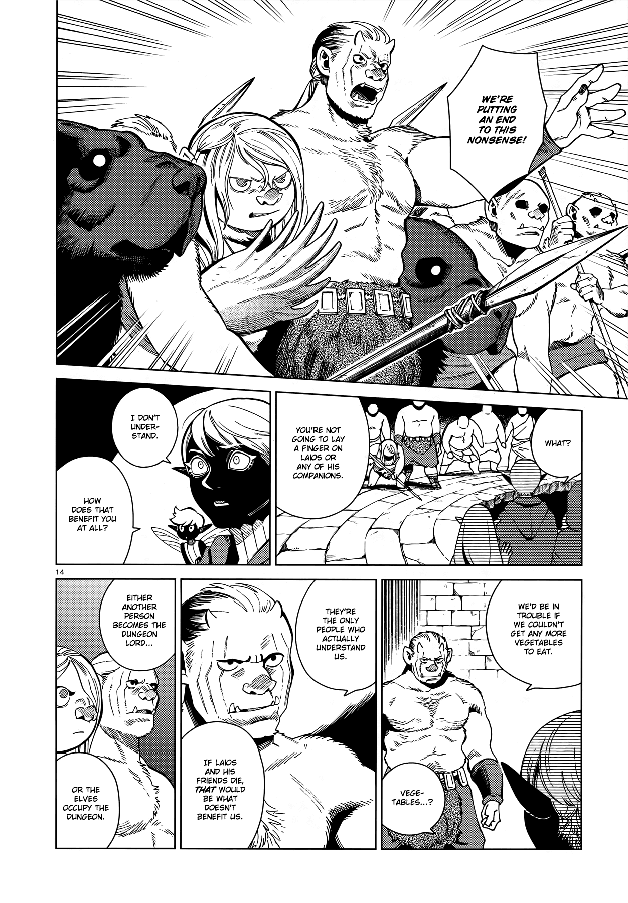 Dungeon Meshi Chapter 78 page 14 - Chapter 78: Dungeon II