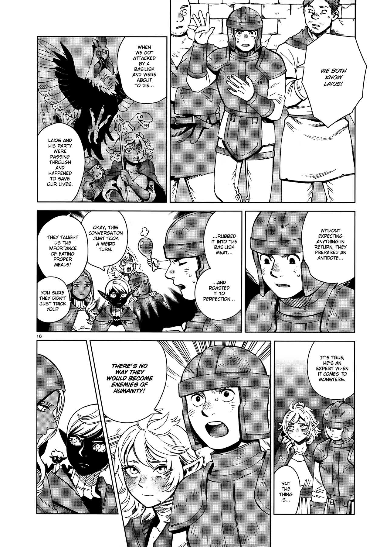 Dungeon Meshi Chapter 78 page 16 - Chapter 78: Dungeon II