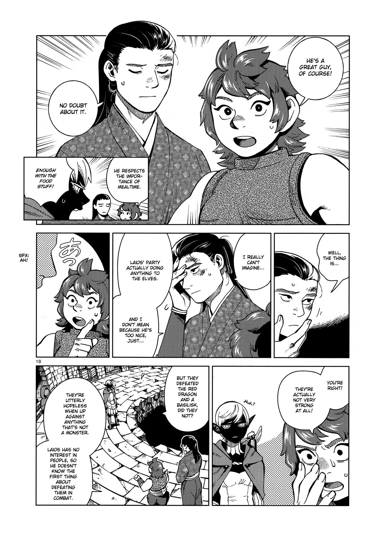 Dungeon Meshi Chapter 78 page 18 - Chapter 78: Dungeon II