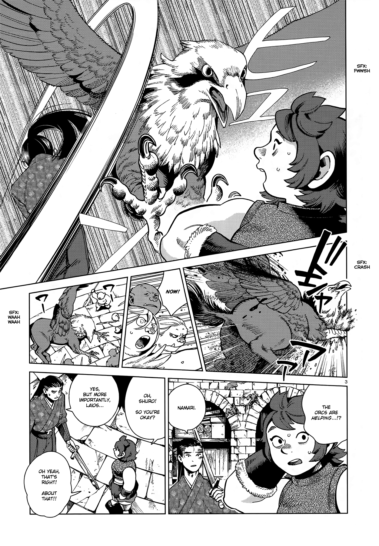 Dungeon Meshi Chapter 78 page 3 - Chapter 78: Dungeon II