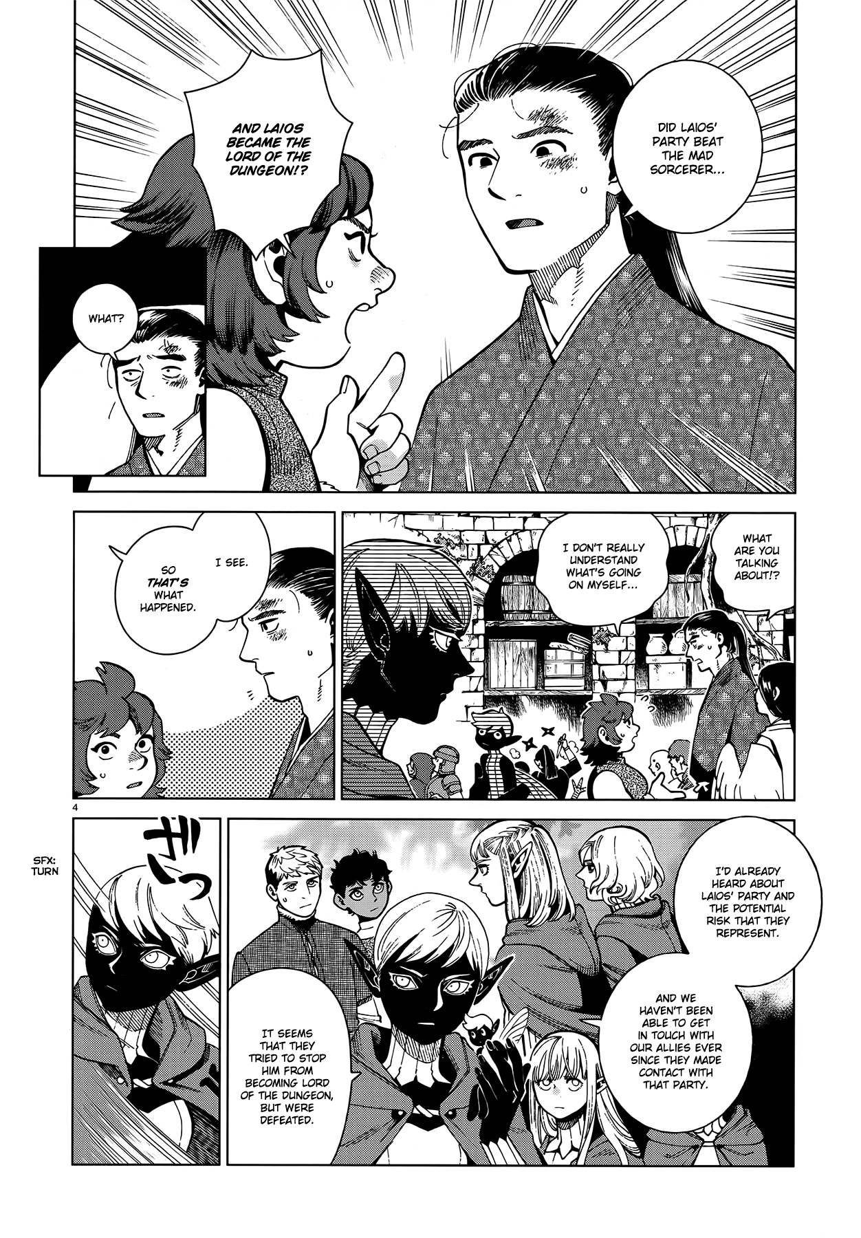 Dungeon Meshi Chapter 78 page 4 - Chapter 78: Dungeon II