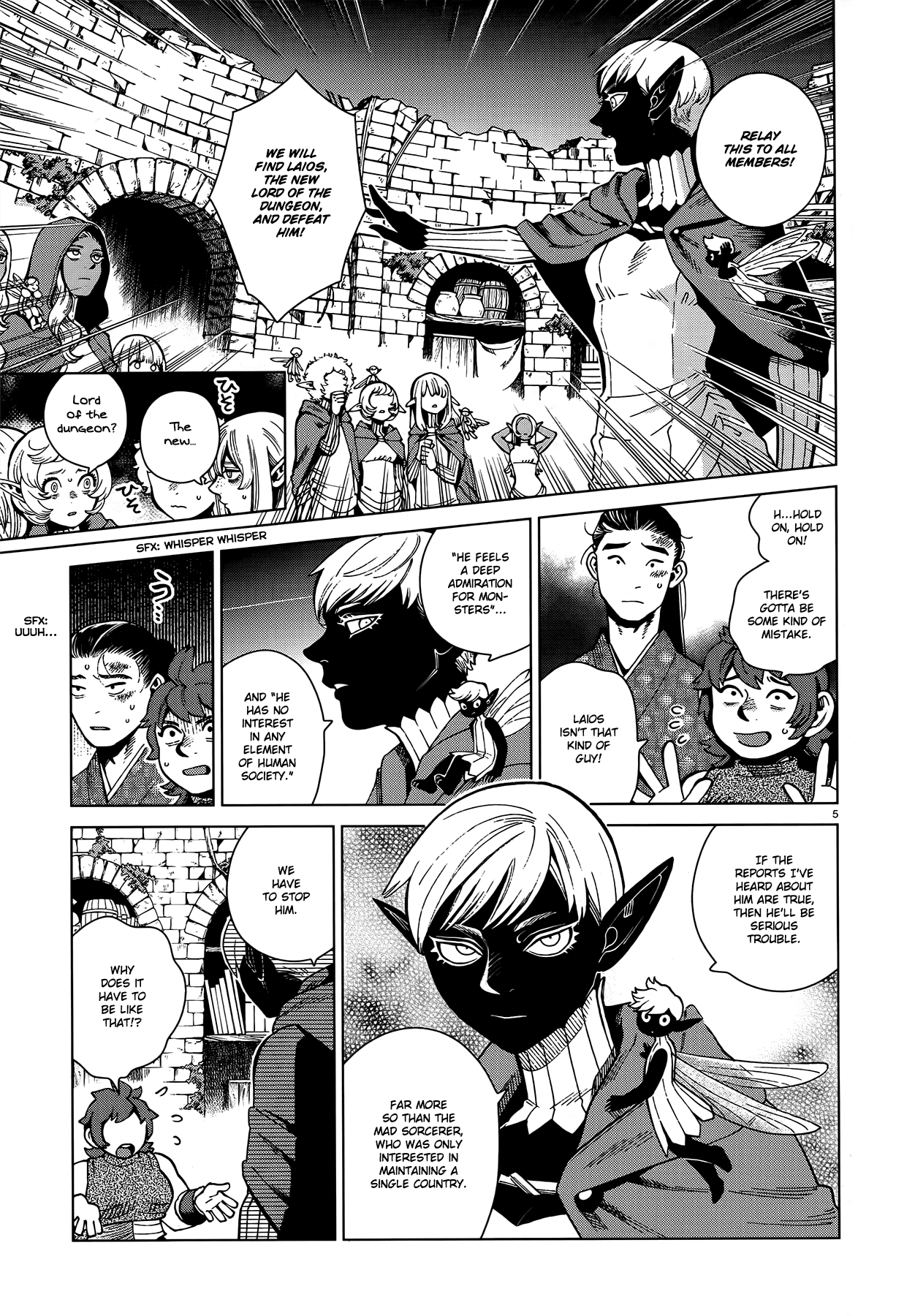 Dungeon Meshi Chapter 78 page 5 - Chapter 78: Dungeon II