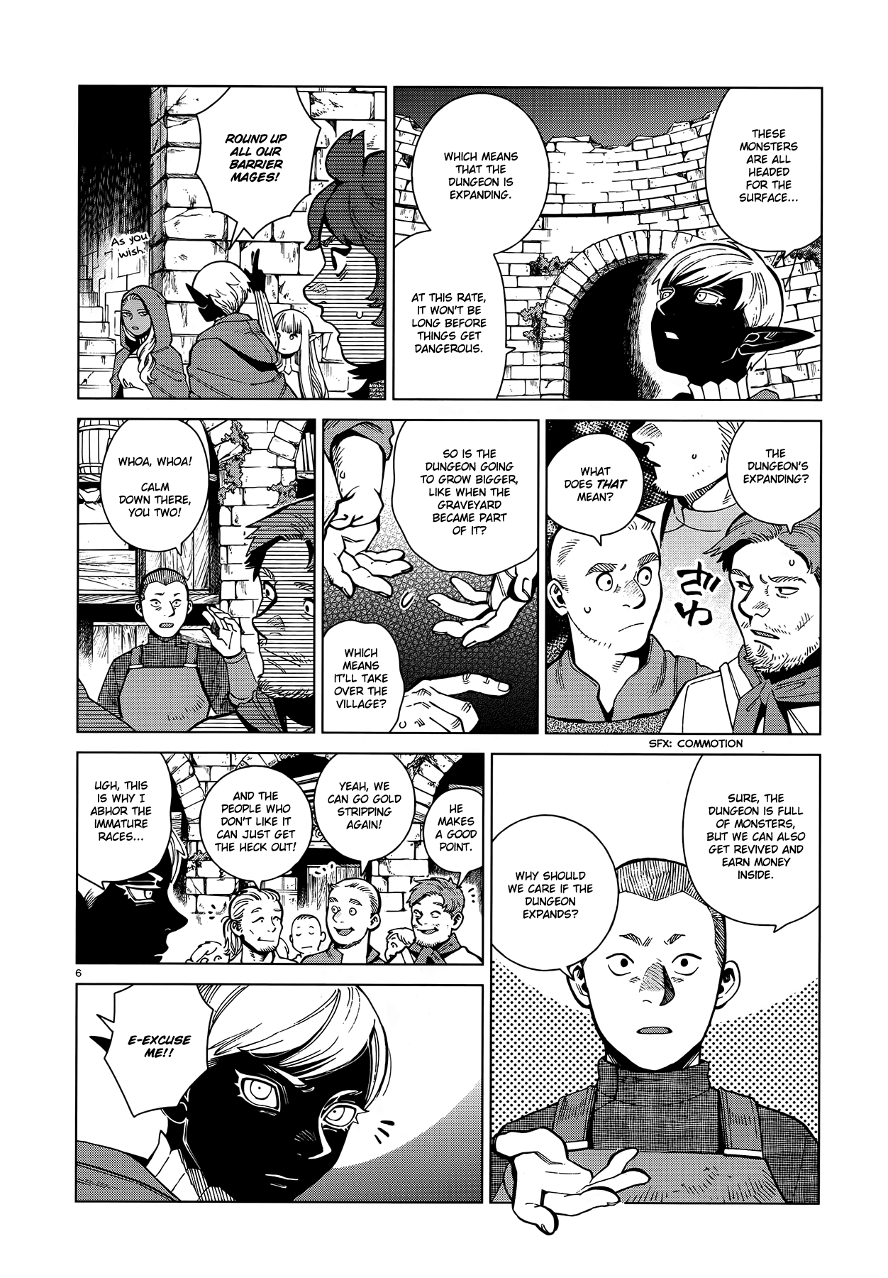 Dungeon Meshi Chapter 78 page 6 - Chapter 78: Dungeon II