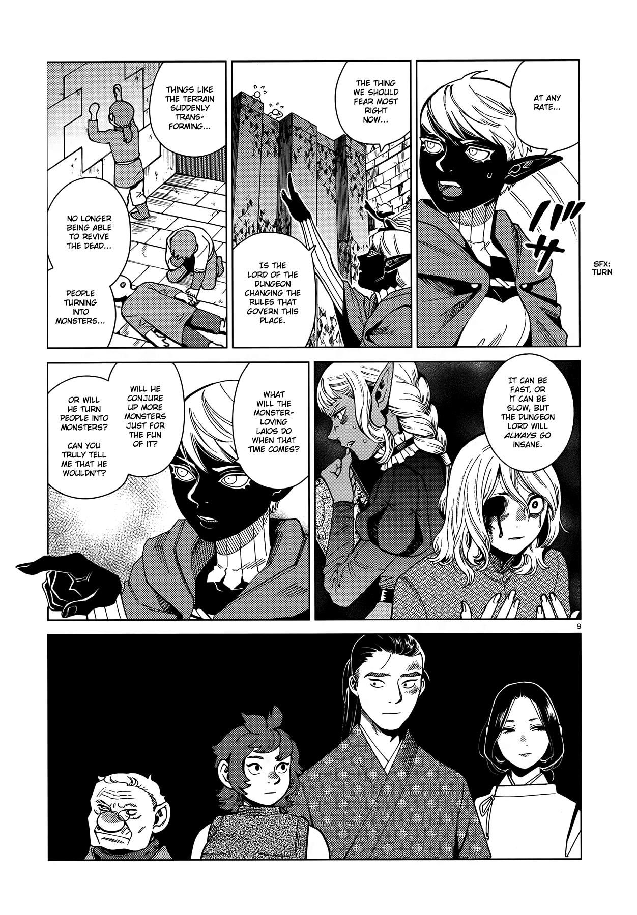 Dungeon Meshi Chapter 78 page 9 - Chapter 78: Dungeon II