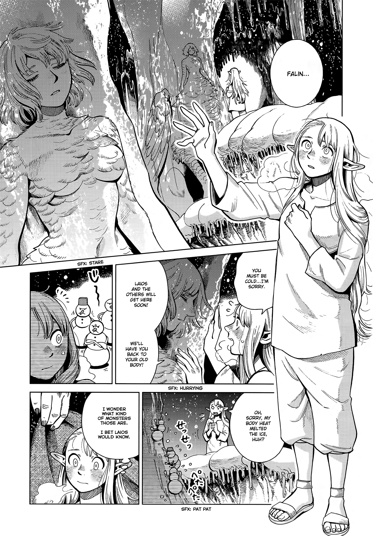 Dungeon Meshi Chapter 79 page 1 - Chapter 79: Parasites