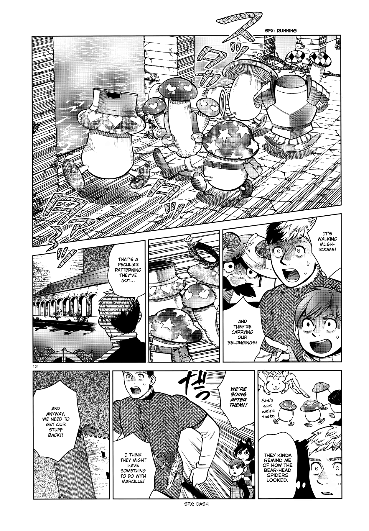 Dungeon Meshi Chapter 79 page 12 - Chapter 79: Parasites