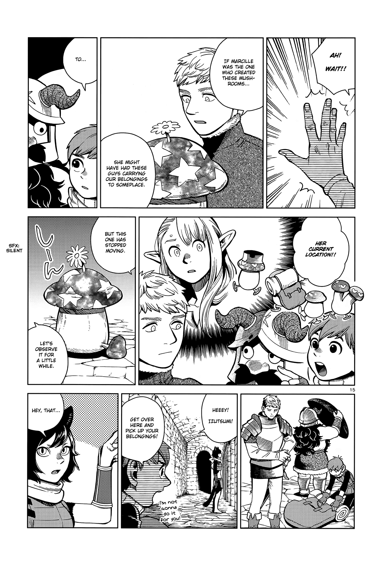 Dungeon Meshi Chapter 79 page 15 - Chapter 79: Parasites