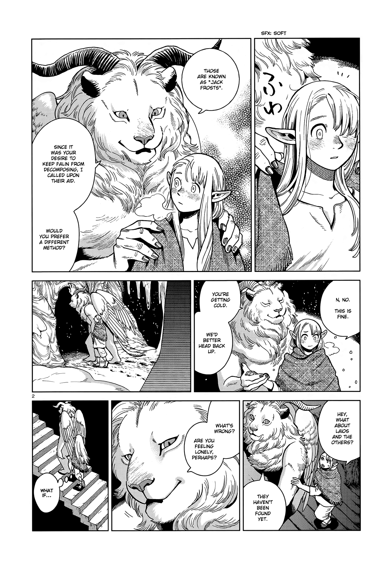 Dungeon Meshi Chapter 79 page 2 - Chapter 79: Parasites