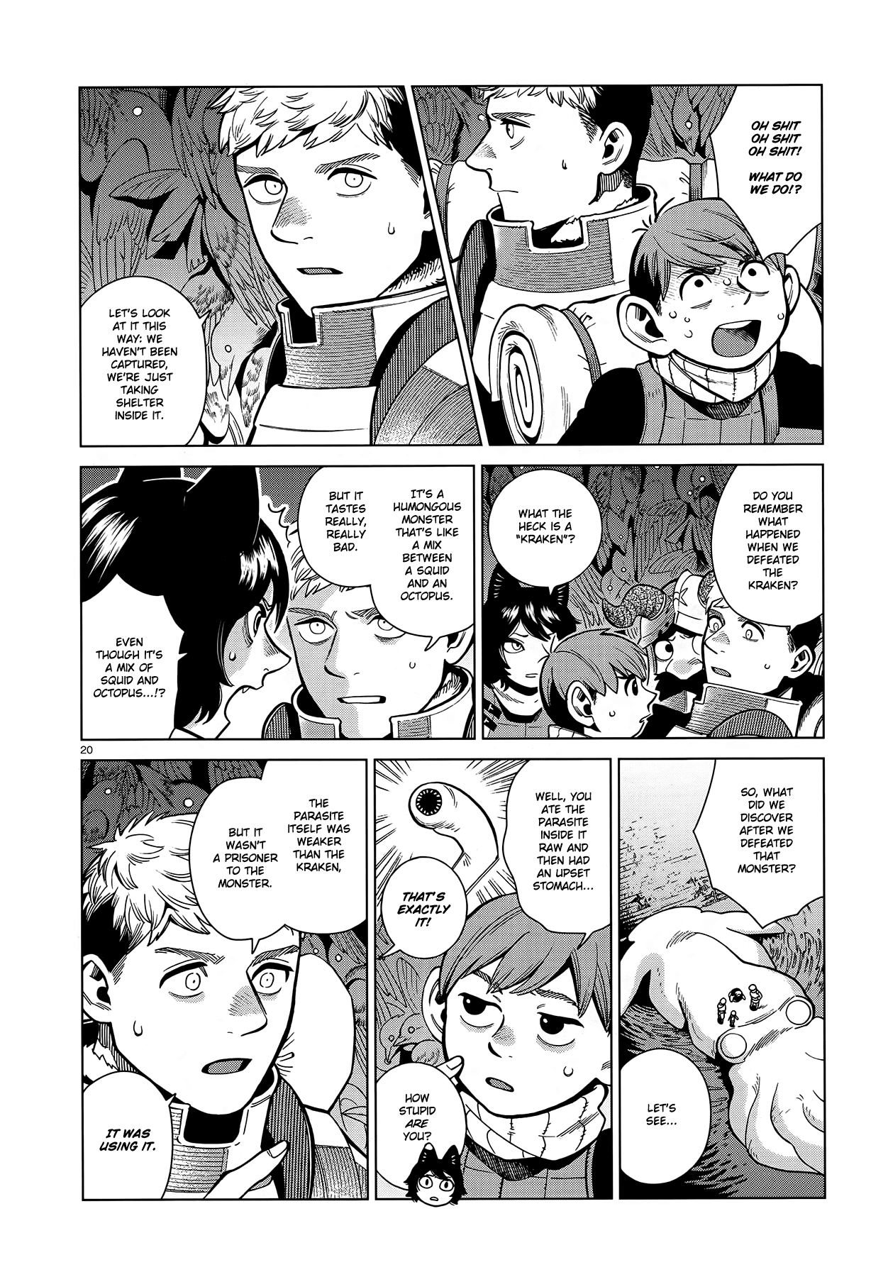 Dungeon Meshi Chapter 79 page 20 - Chapter 79: Parasites