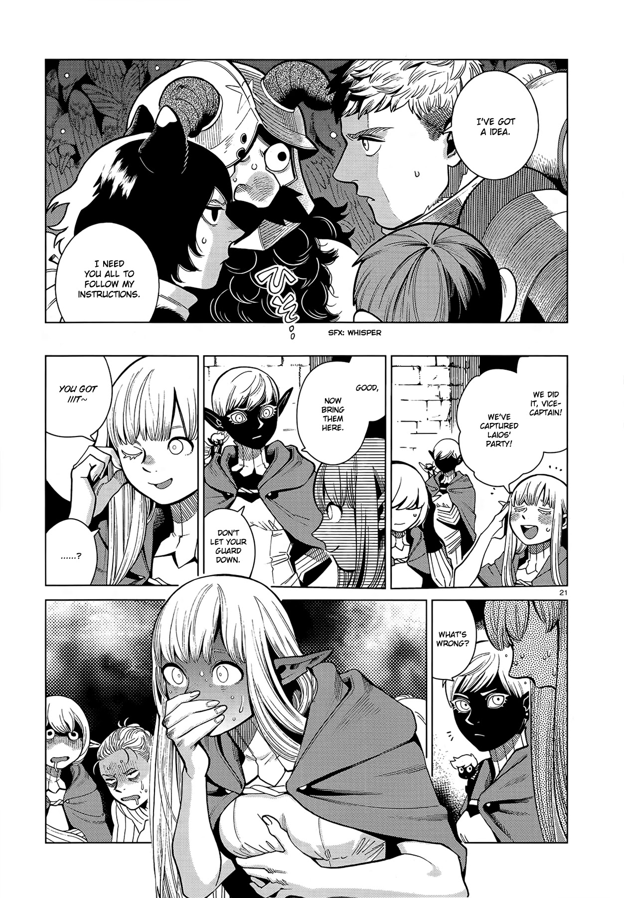 Dungeon Meshi Chapter 79 page 21 - Chapter 79: Parasites