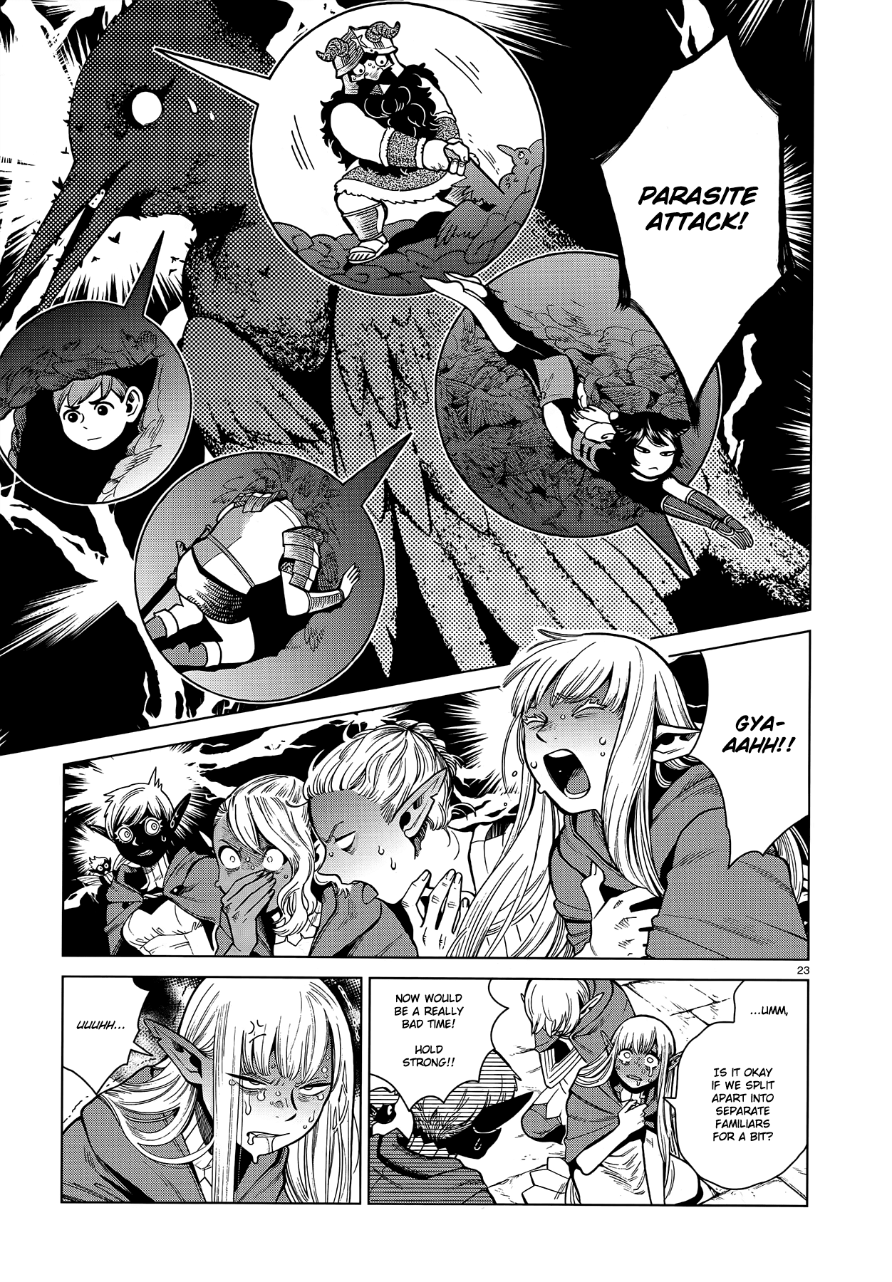 Dungeon Meshi Chapter 79 page 23 - Chapter 79: Parasites