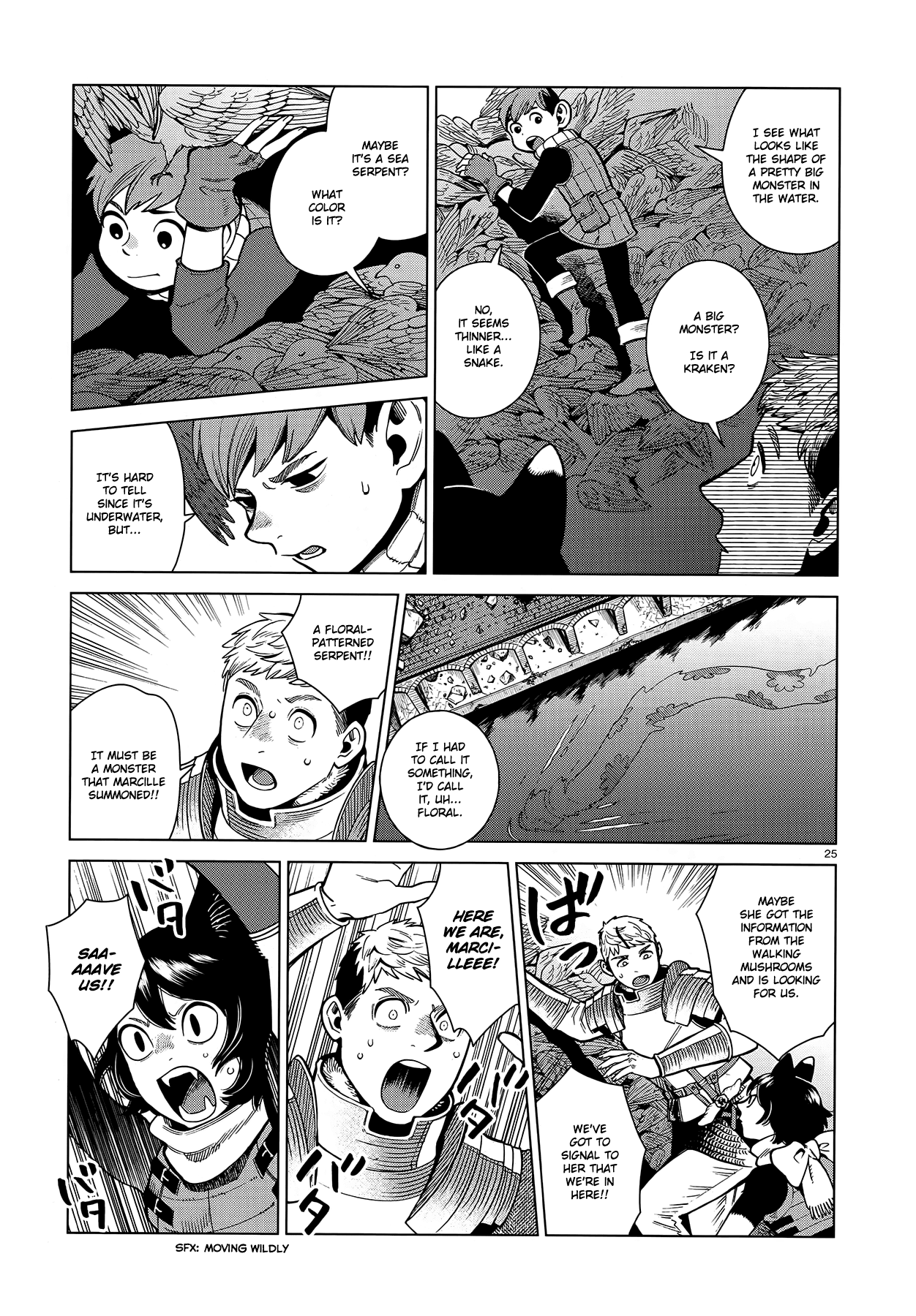 Dungeon Meshi Chapter 79 page 25 - Chapter 79: Parasites