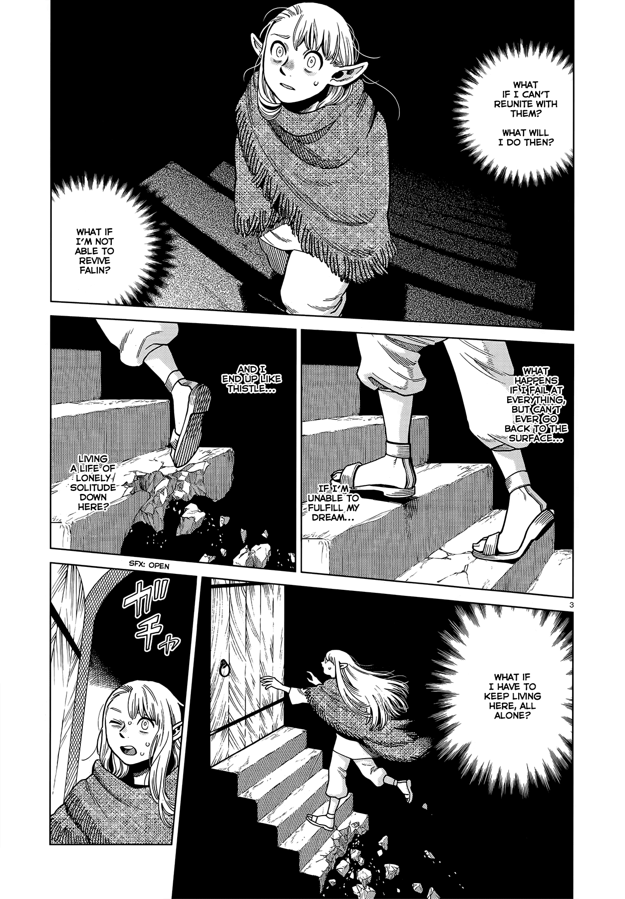 Dungeon Meshi Chapter 79 page 3 - Chapter 79: Parasites