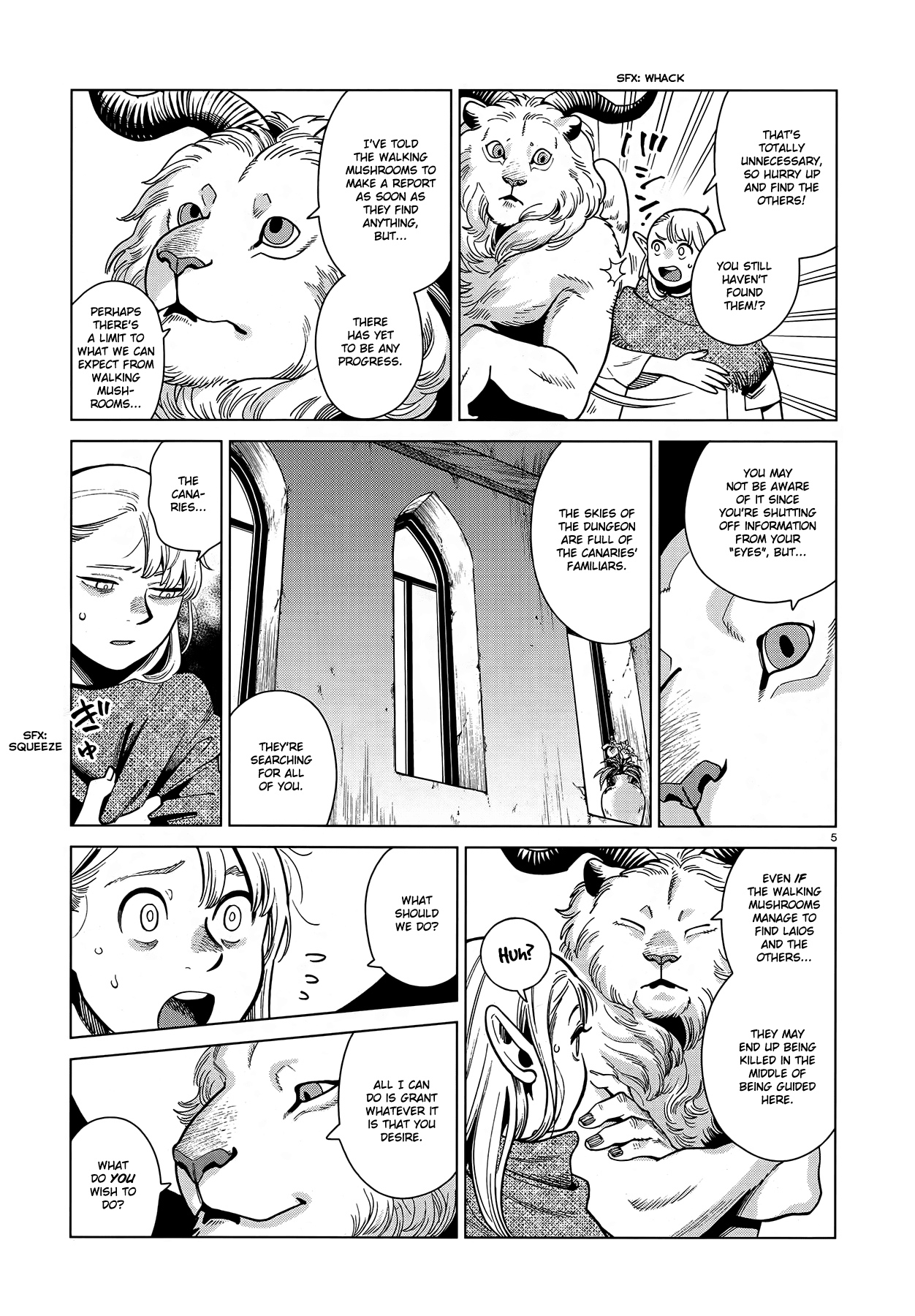 Dungeon Meshi Chapter 79 page 5 - Chapter 79: Parasites