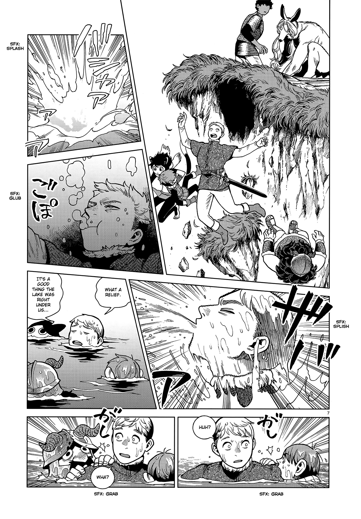 Dungeon Meshi Chapter 79 page 7 - Chapter 79: Parasites