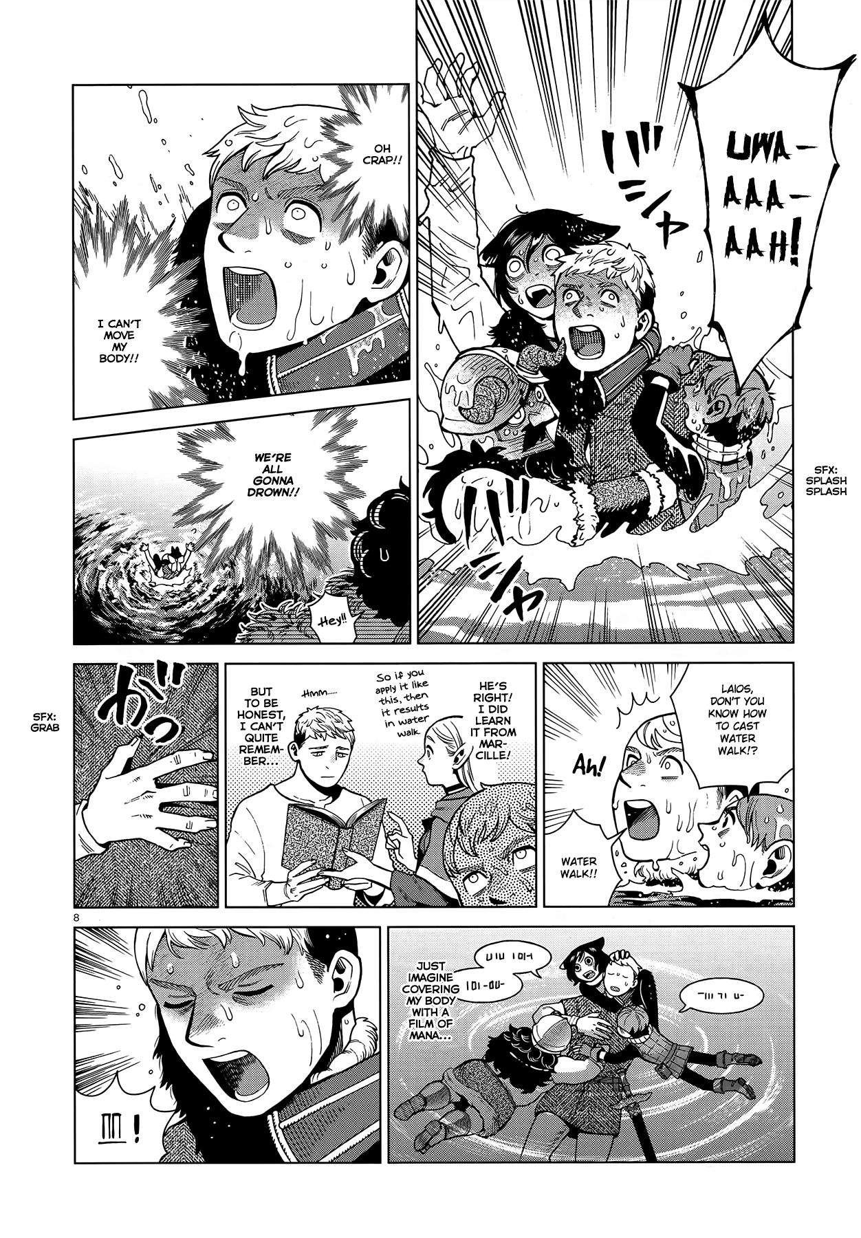 Dungeon Meshi Chapter 79 page 8 - Chapter 79: Parasites