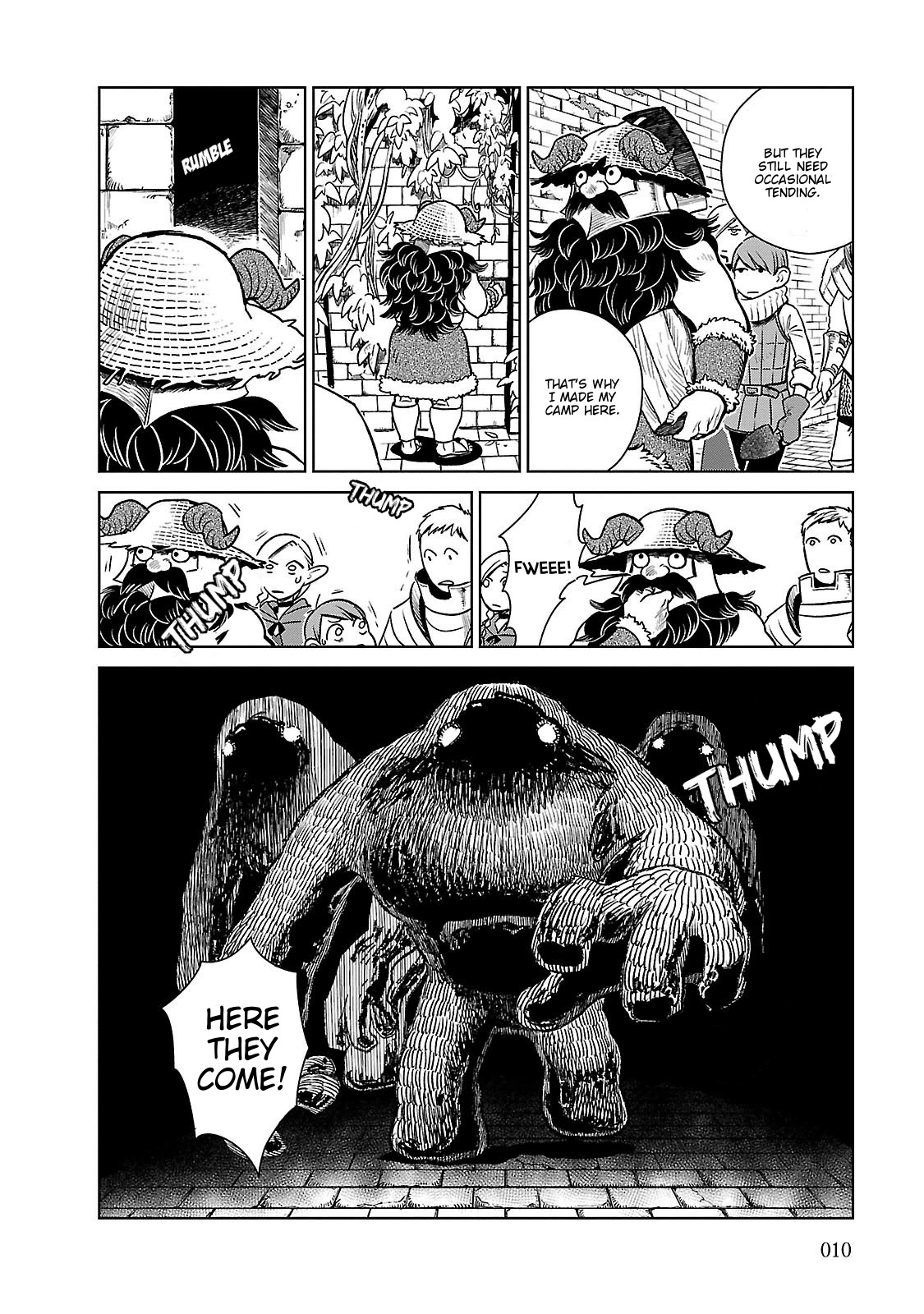 Dungeon Meshi Chapter 8 page 10 - Chapter 8: Simmered Cabbage