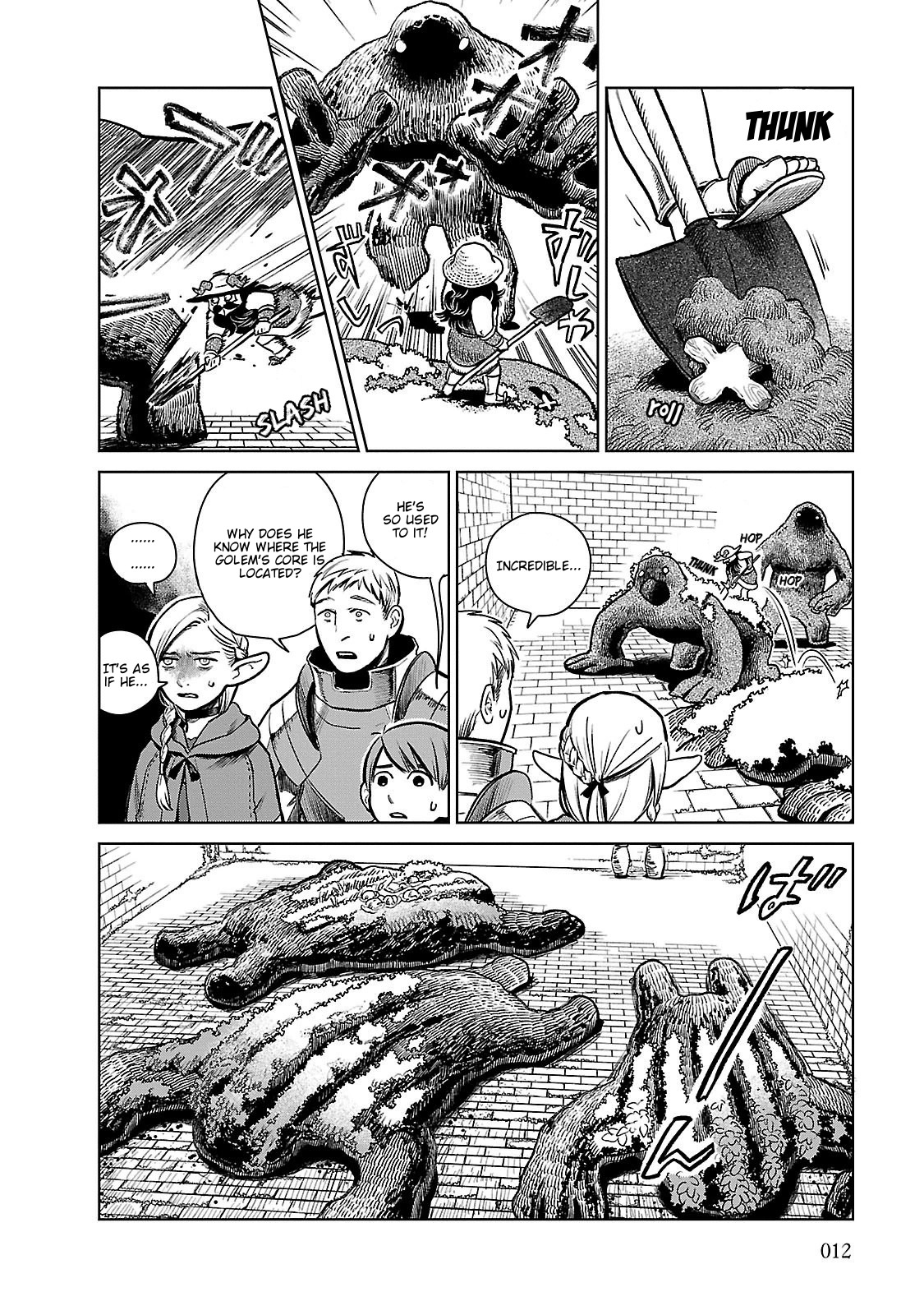 Dungeon Meshi Chapter 8 page 12 - Chapter 8: Simmered Cabbage