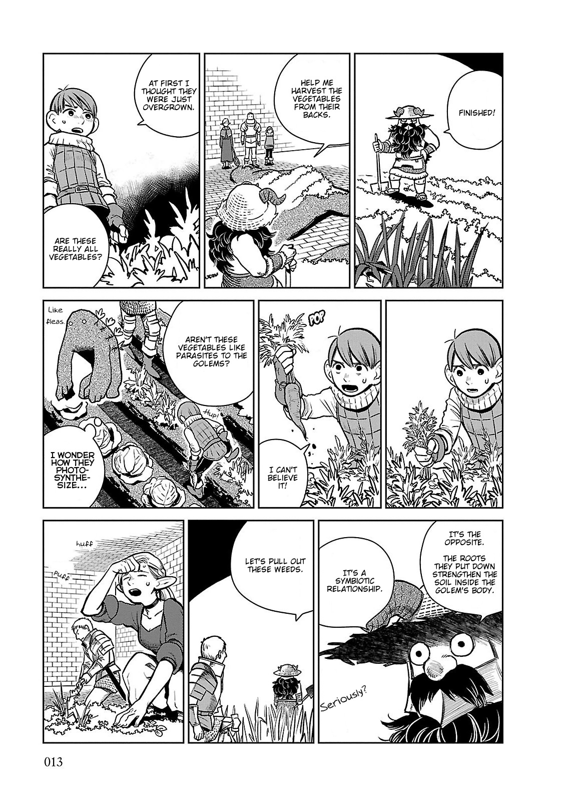 Dungeon Meshi Chapter 8 page 13 - Chapter 8: Simmered Cabbage