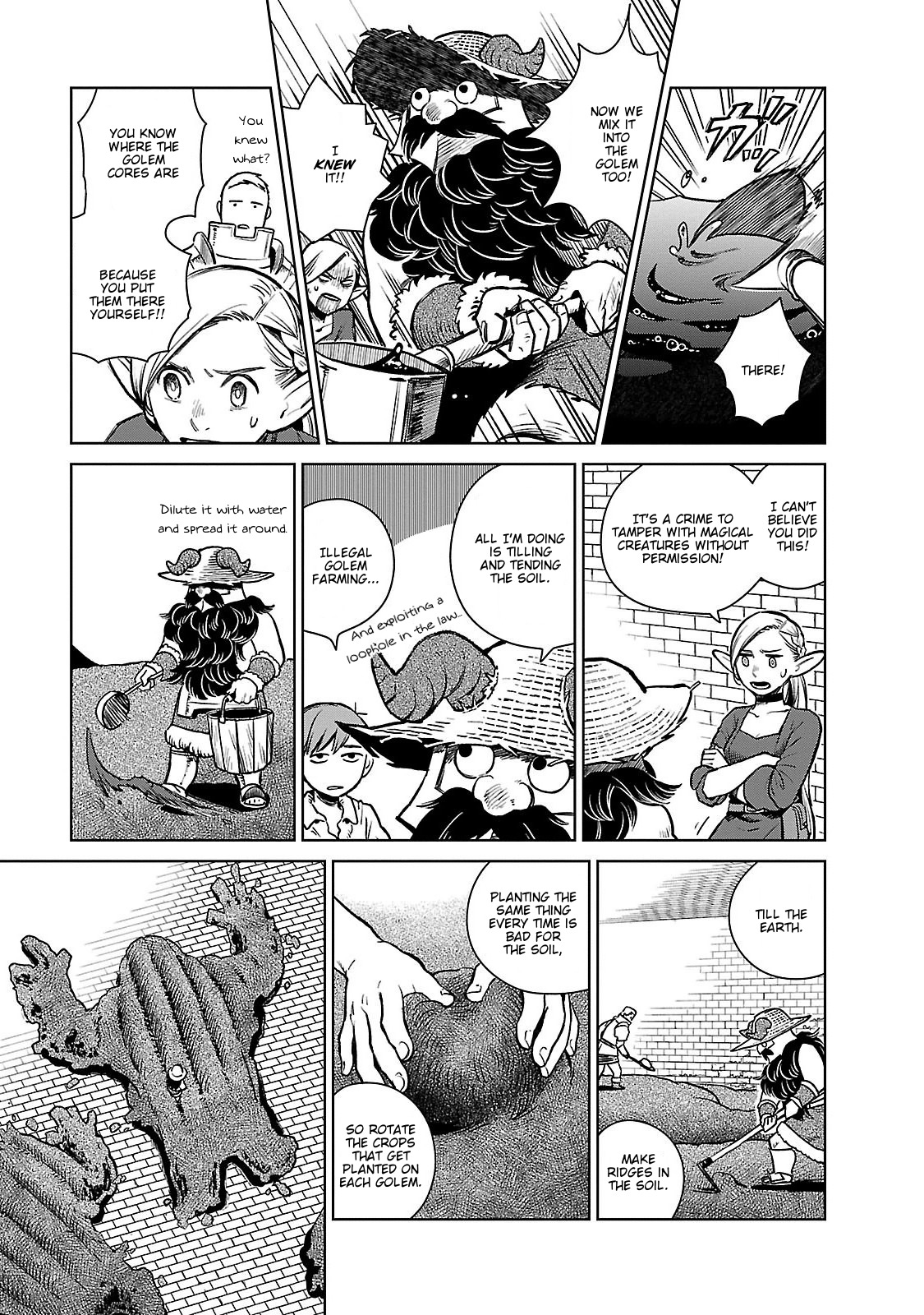 Dungeon Meshi Chapter 8 page 15 - Chapter 8: Simmered Cabbage
