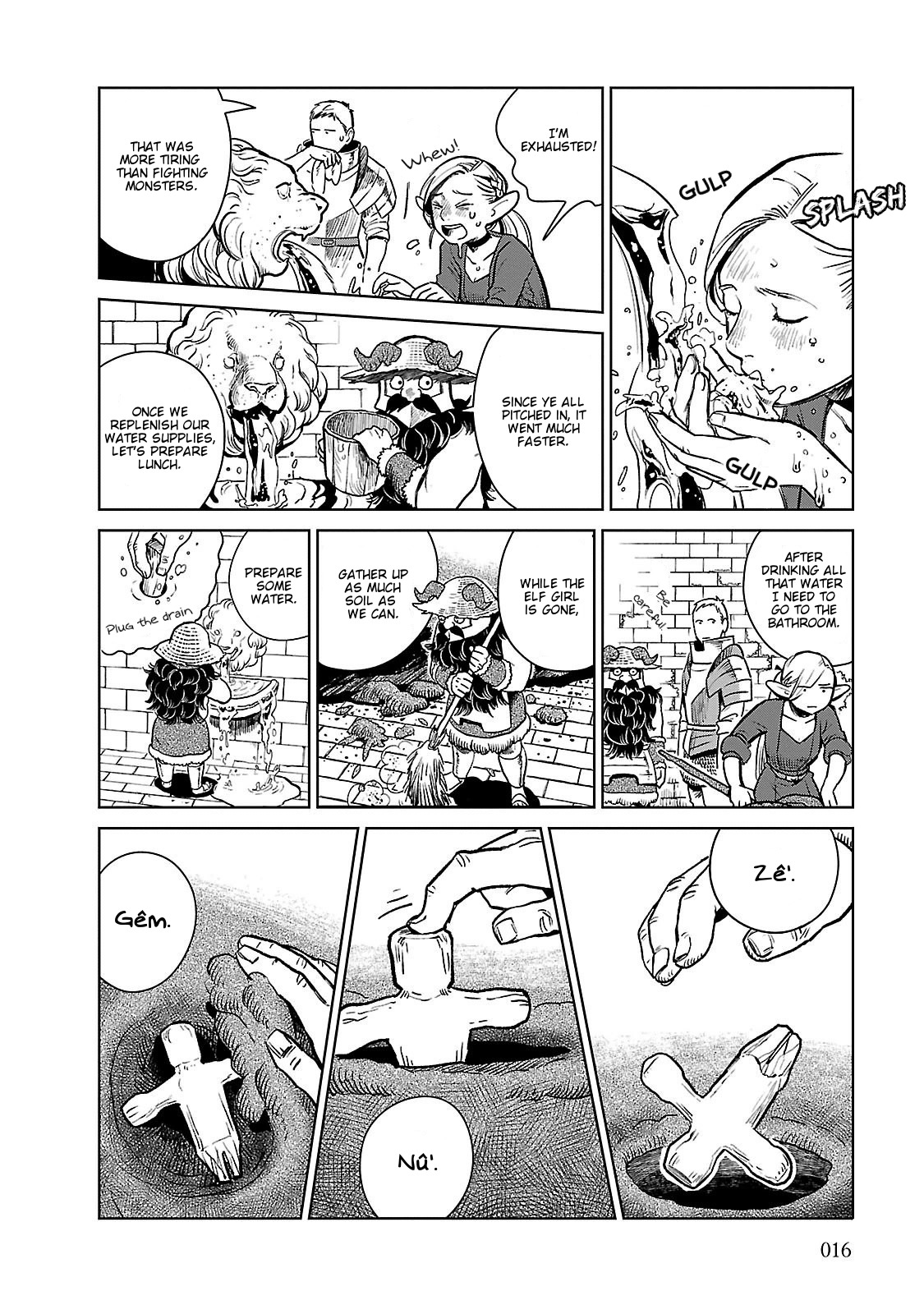 Dungeon Meshi Chapter 8 page 16 - Chapter 8: Simmered Cabbage