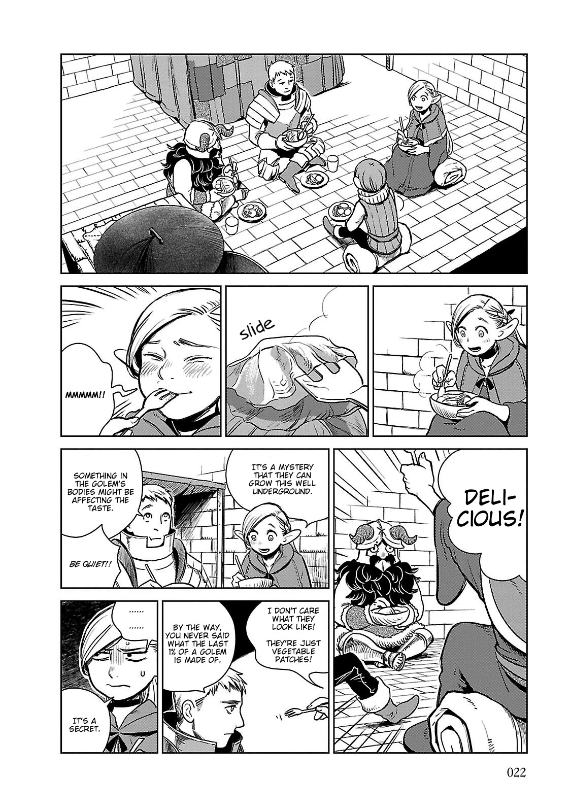 Dungeon Meshi Chapter 8 page 22 - Chapter 8: Simmered Cabbage