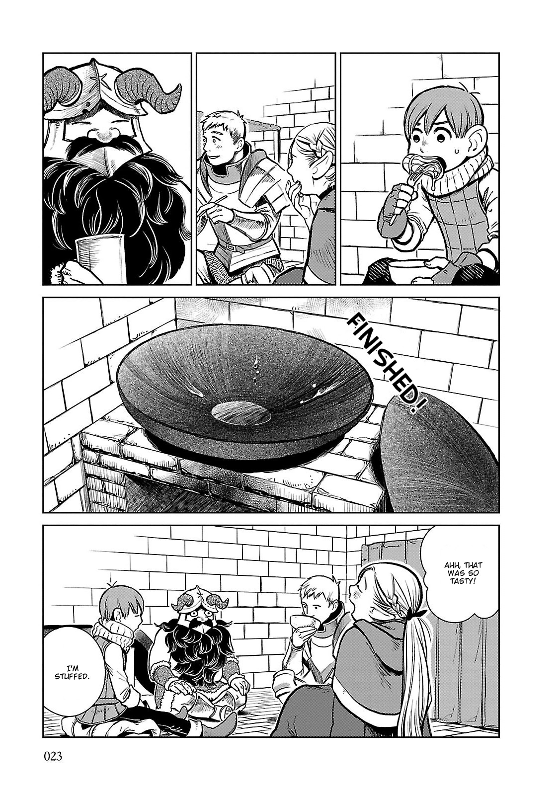 Dungeon Meshi Chapter 8 page 23 - Chapter 8: Simmered Cabbage