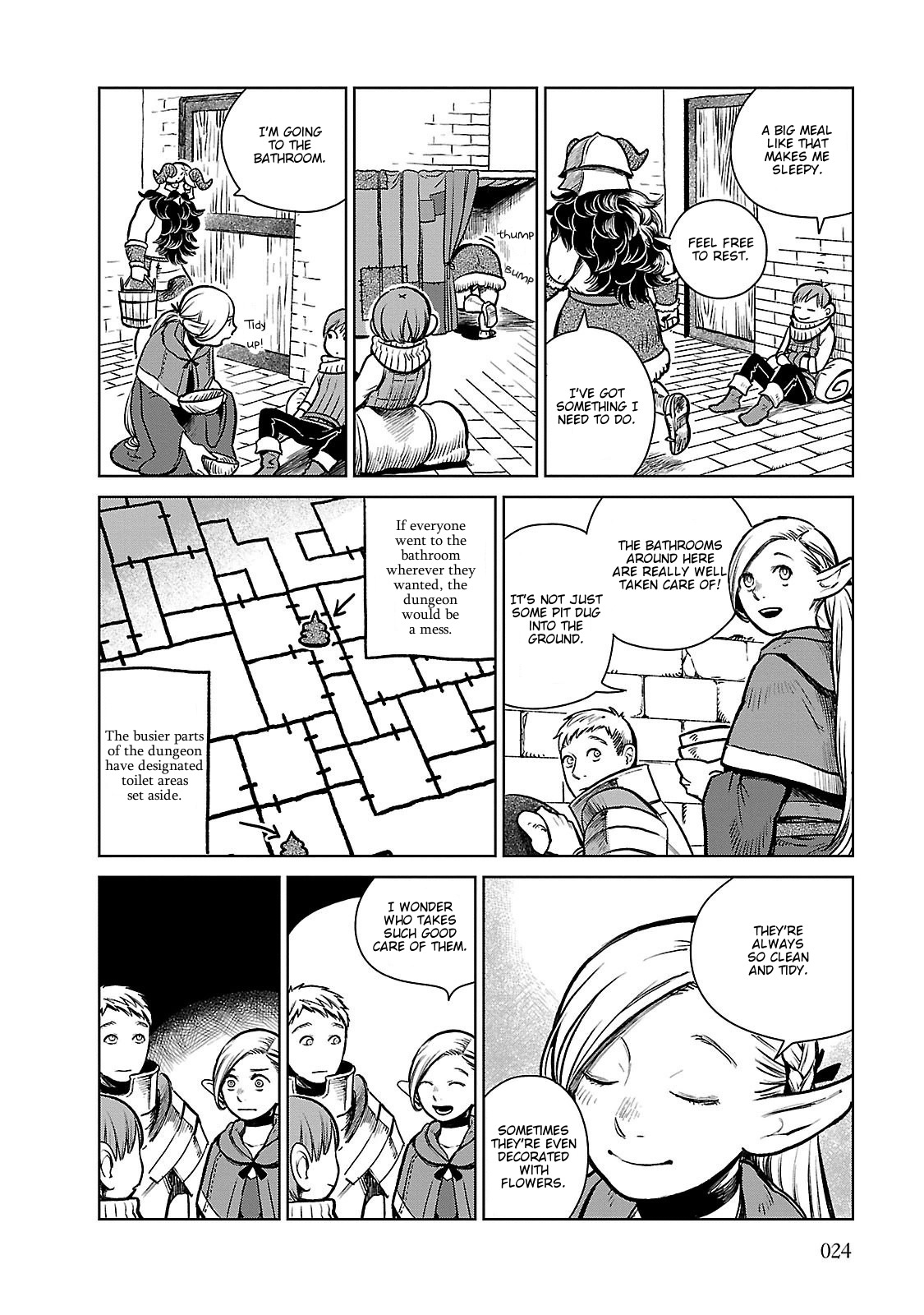 Dungeon Meshi Chapter 8 page 24 - Chapter 8: Simmered Cabbage