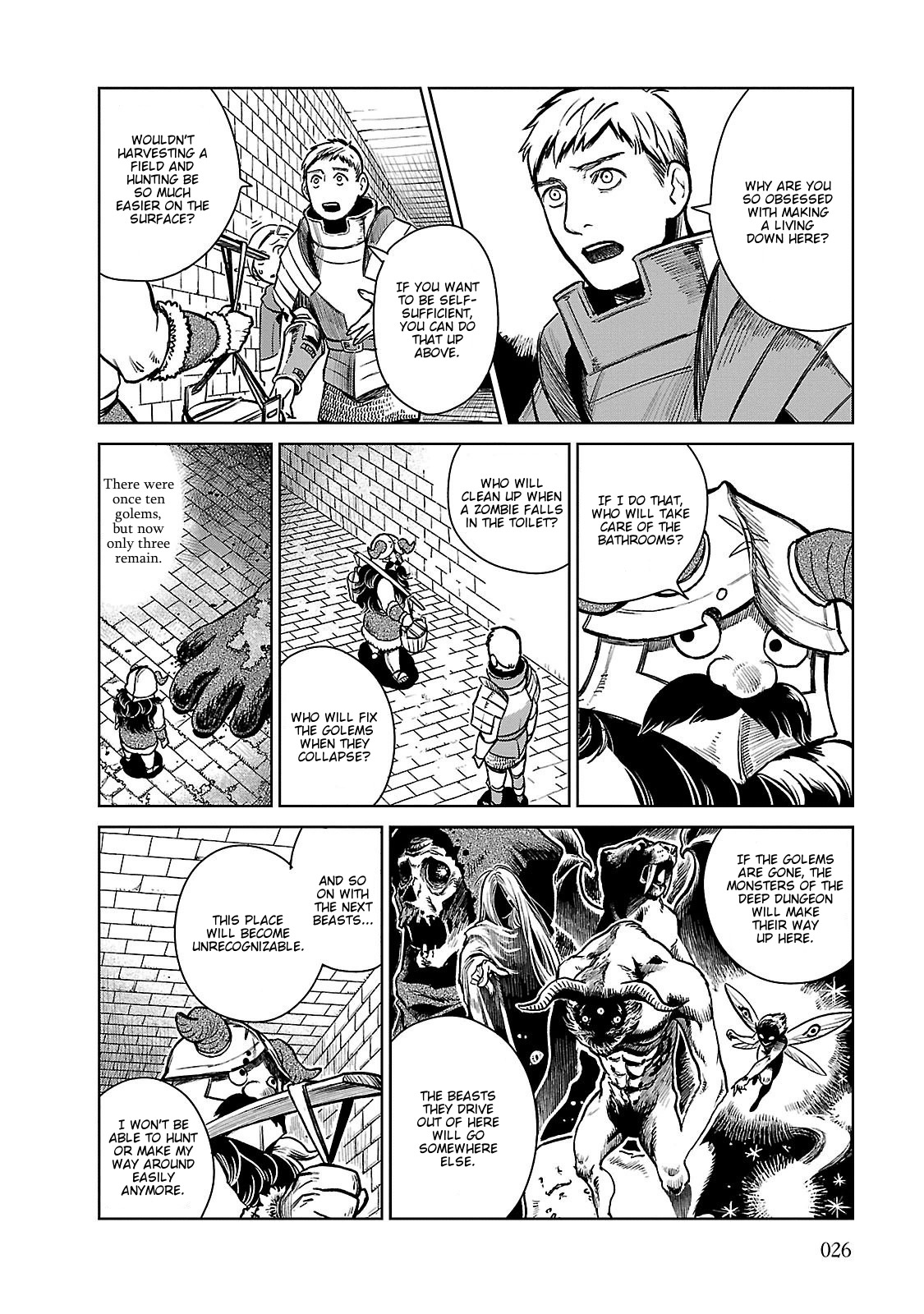 Dungeon Meshi Chapter 8 page 26 - Chapter 8: Simmered Cabbage