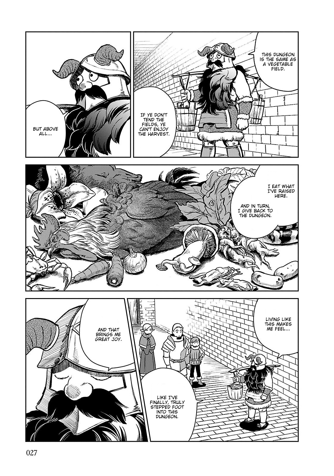 Dungeon Meshi Chapter 8 page 27 - Chapter 8: Simmered Cabbage