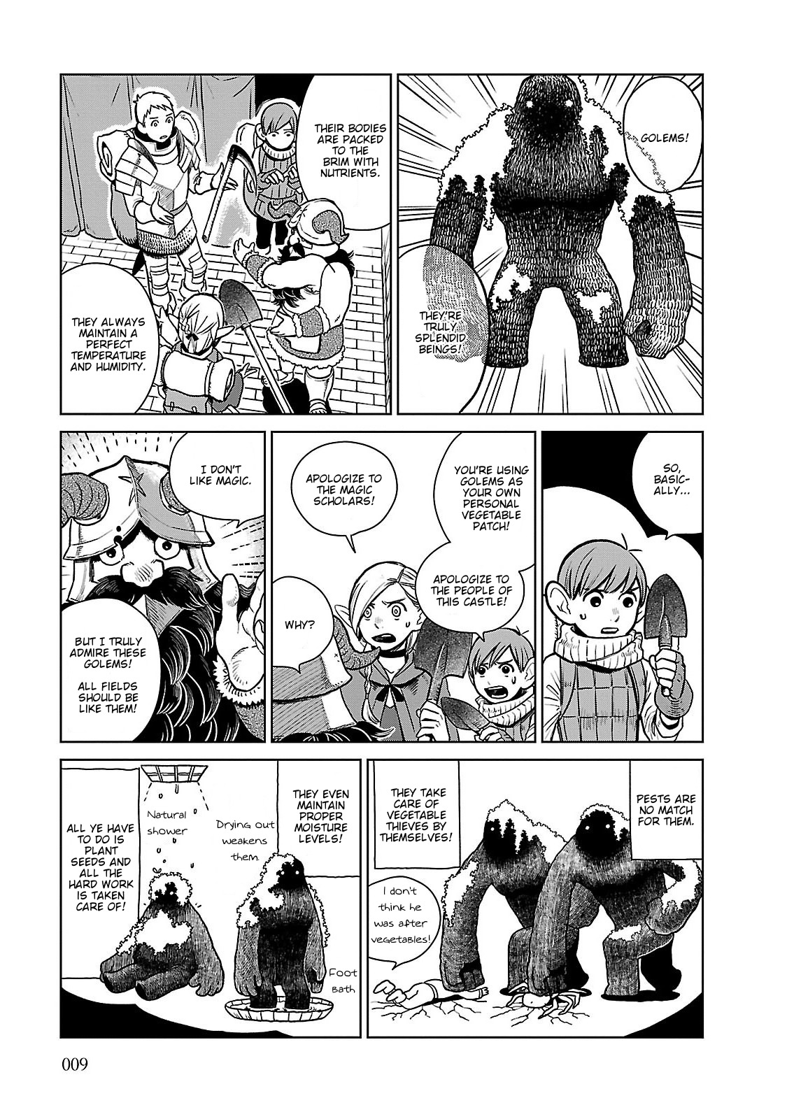 Dungeon Meshi Chapter 8 page 9 - Chapter 8: Simmered Cabbage