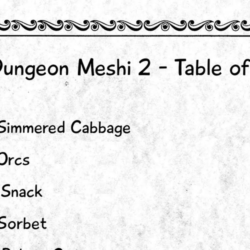 Dungeon Meshi Chapter 8: Simmered Cabbage cover