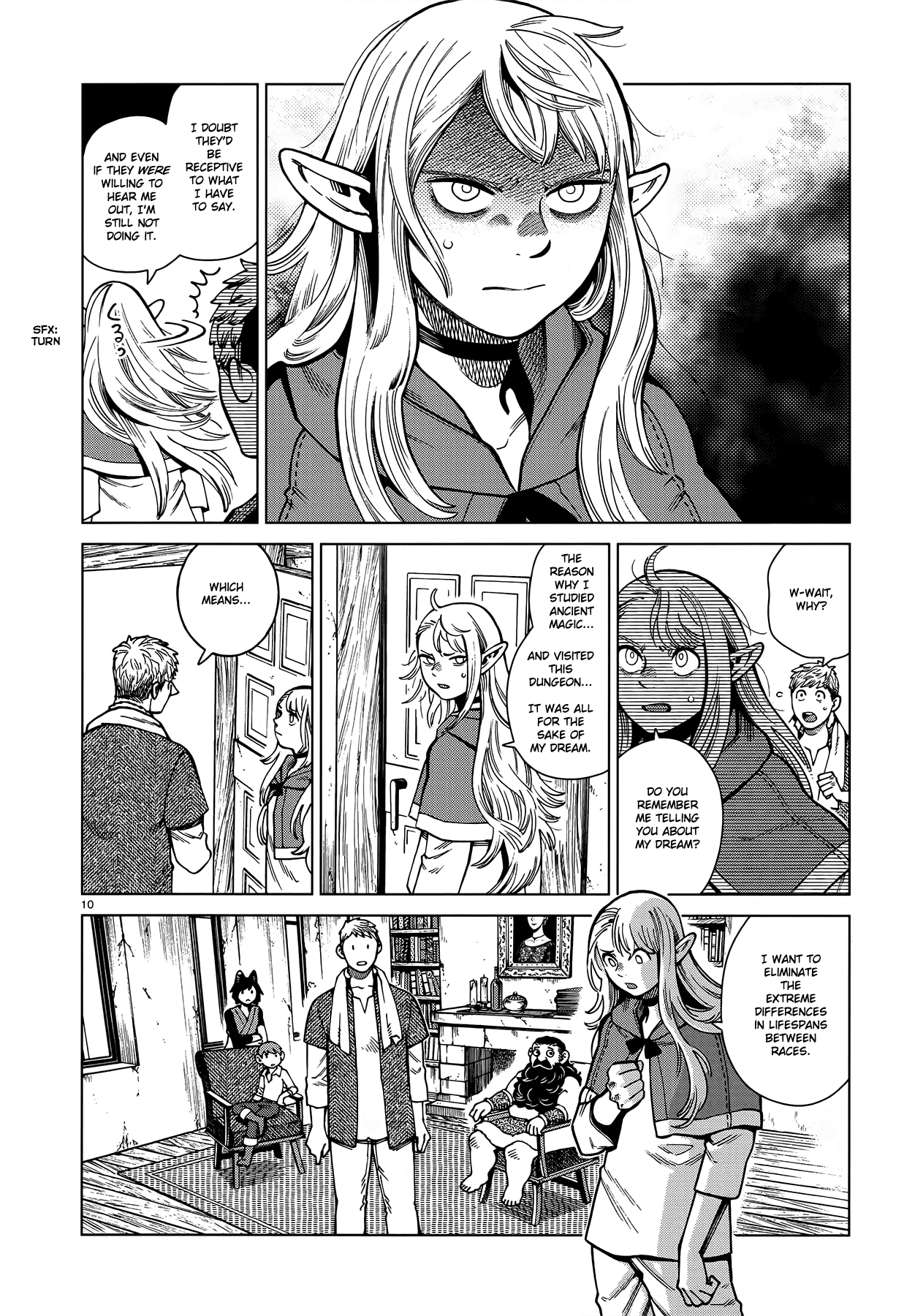 Dungeon Meshi Chapter 80 page 10 - Chapter 80: Food Chain