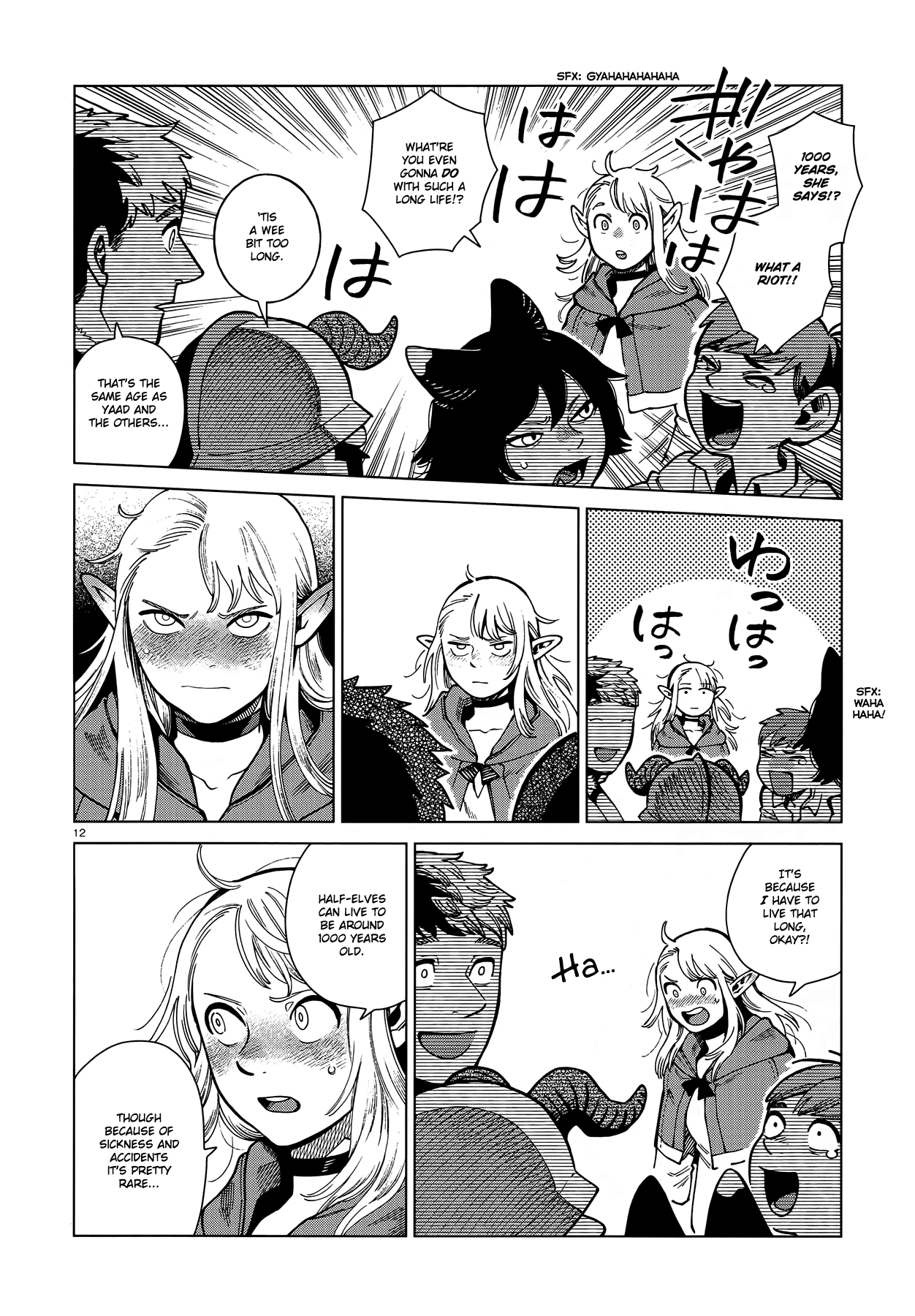 Dungeon Meshi Chapter 80 page 12 - Chapter 80: Food Chain