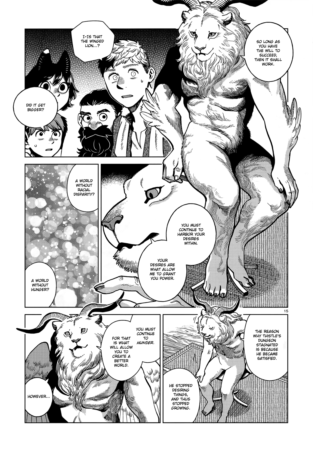 Dungeon Meshi Chapter 80 page 15 - Chapter 80: Food Chain