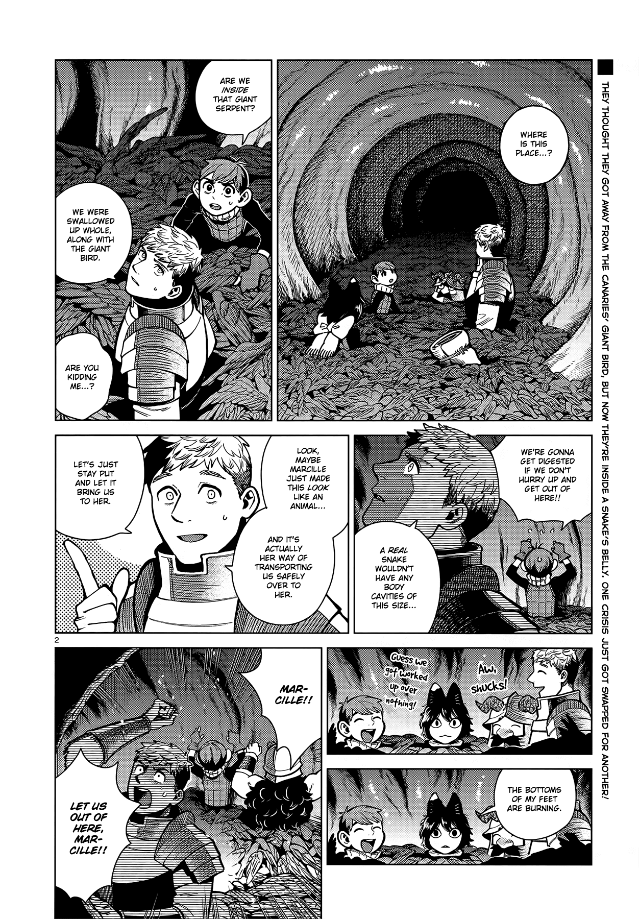 Dungeon Meshi Chapter 80 page 2 - Chapter 80: Food Chain