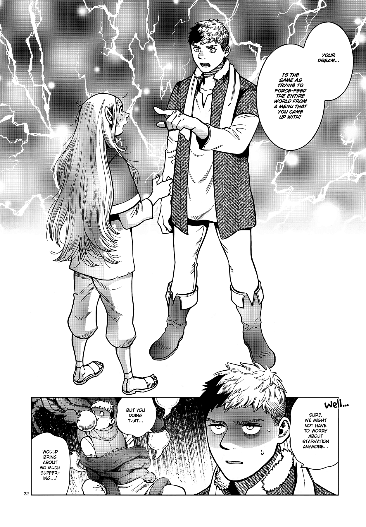 Dungeon Meshi Chapter 80 page 22 - Chapter 80: Food Chain