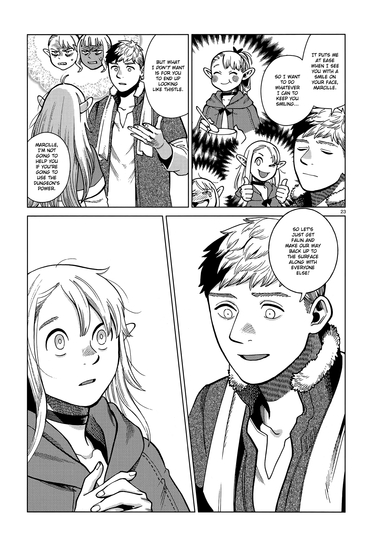 Dungeon Meshi Chapter 80 page 23 - Chapter 80: Food Chain