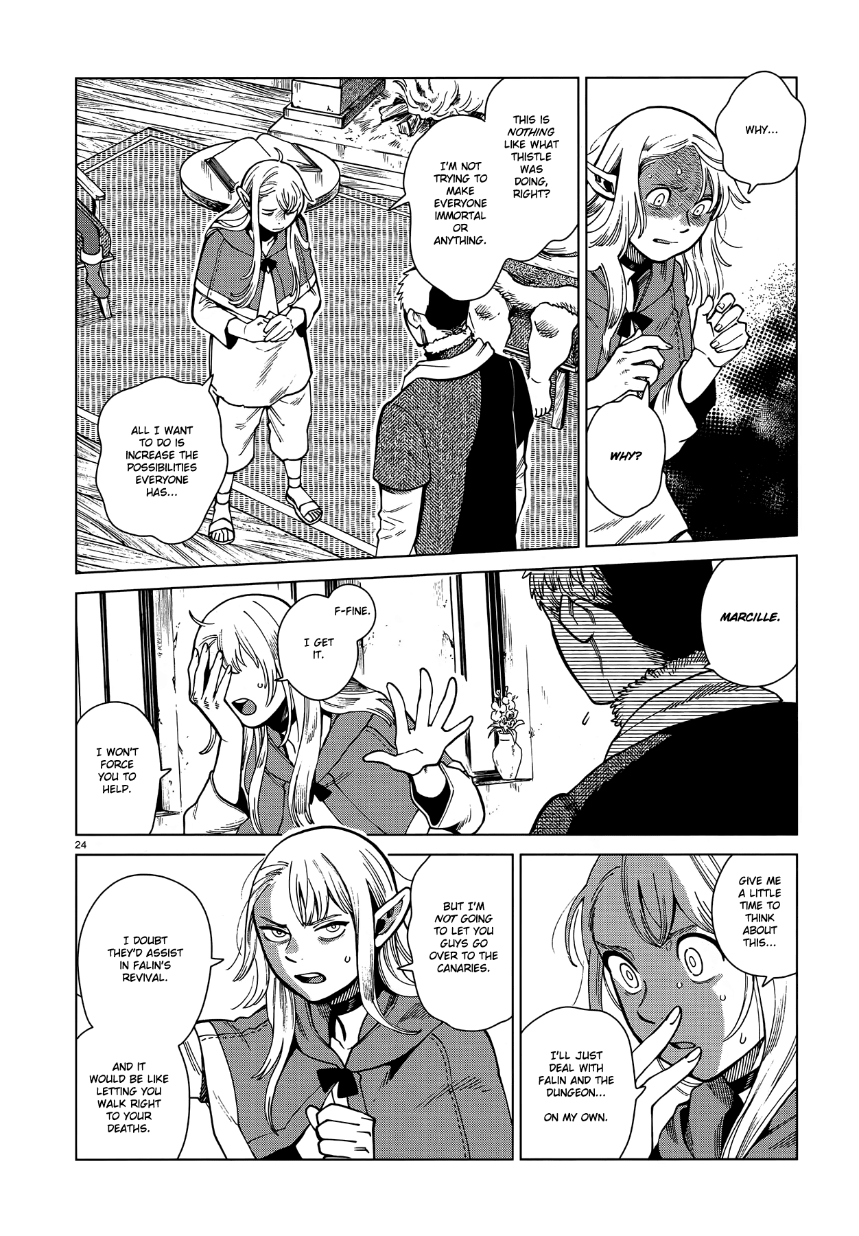 Dungeon Meshi Chapter 80 page 24 - Chapter 80: Food Chain