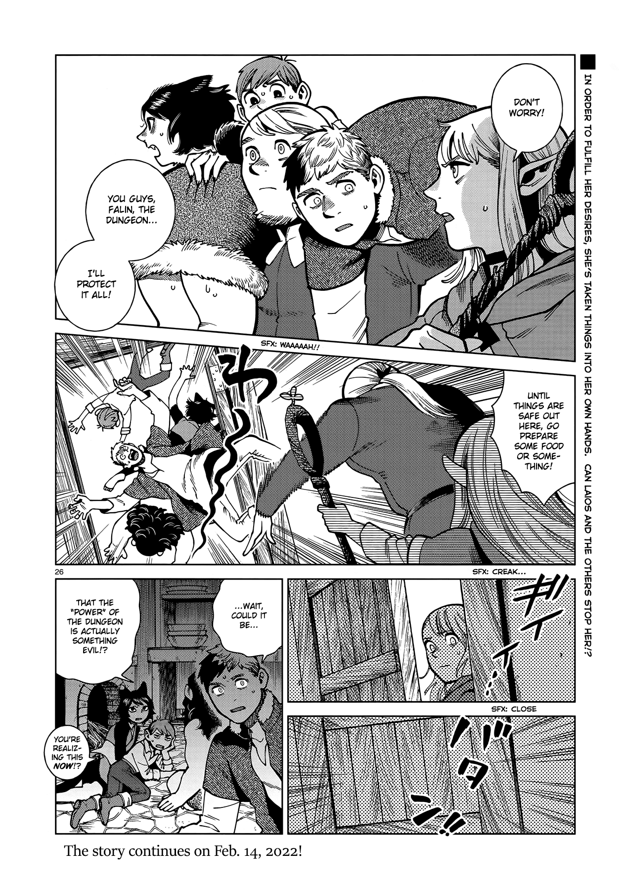 Dungeon Meshi Chapter 80 page 26 - Chapter 80: Food Chain