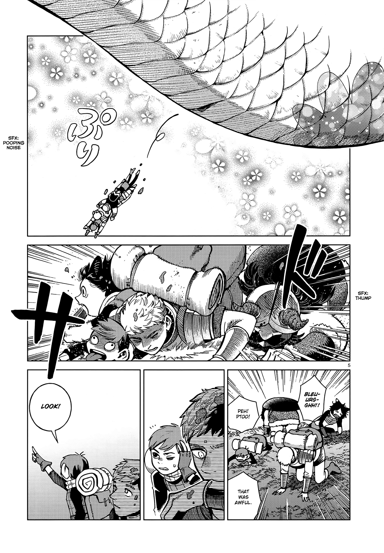 Dungeon Meshi Chapter 80 page 5 - Chapter 80: Food Chain