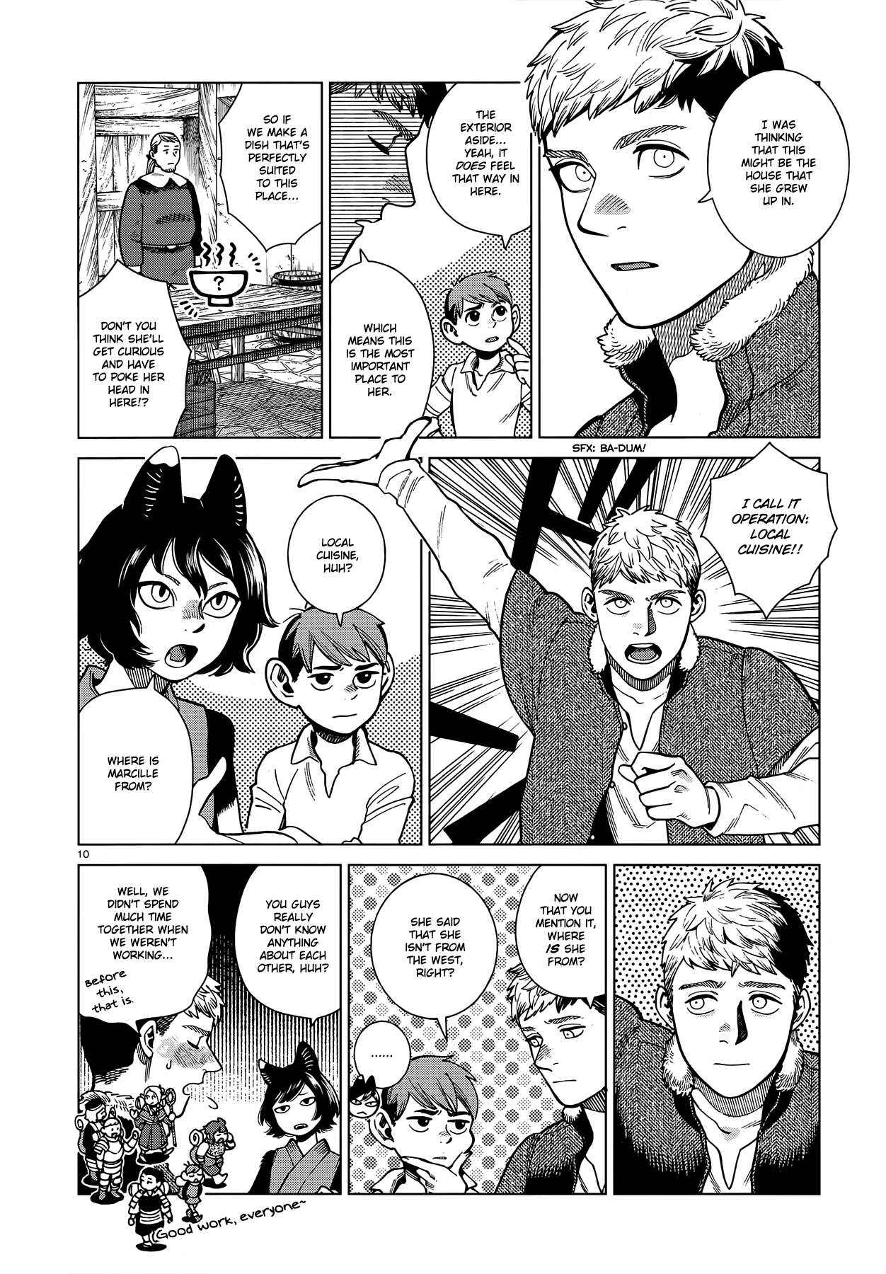 Dungeon Meshi Chapter 81 page 10 - Chapter 81: Local Cuisine