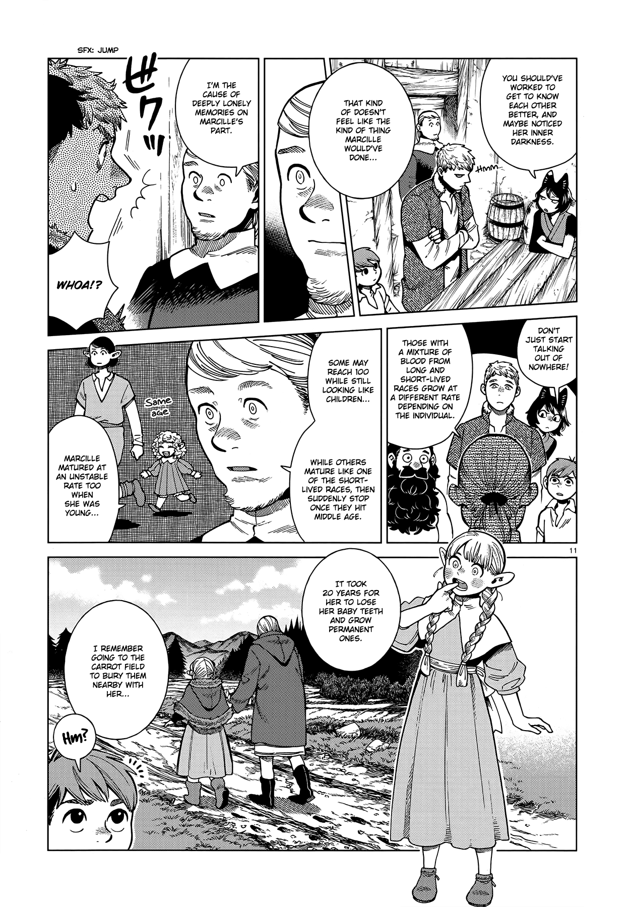 Dungeon Meshi Chapter 81 page 11 - Chapter 81: Local Cuisine