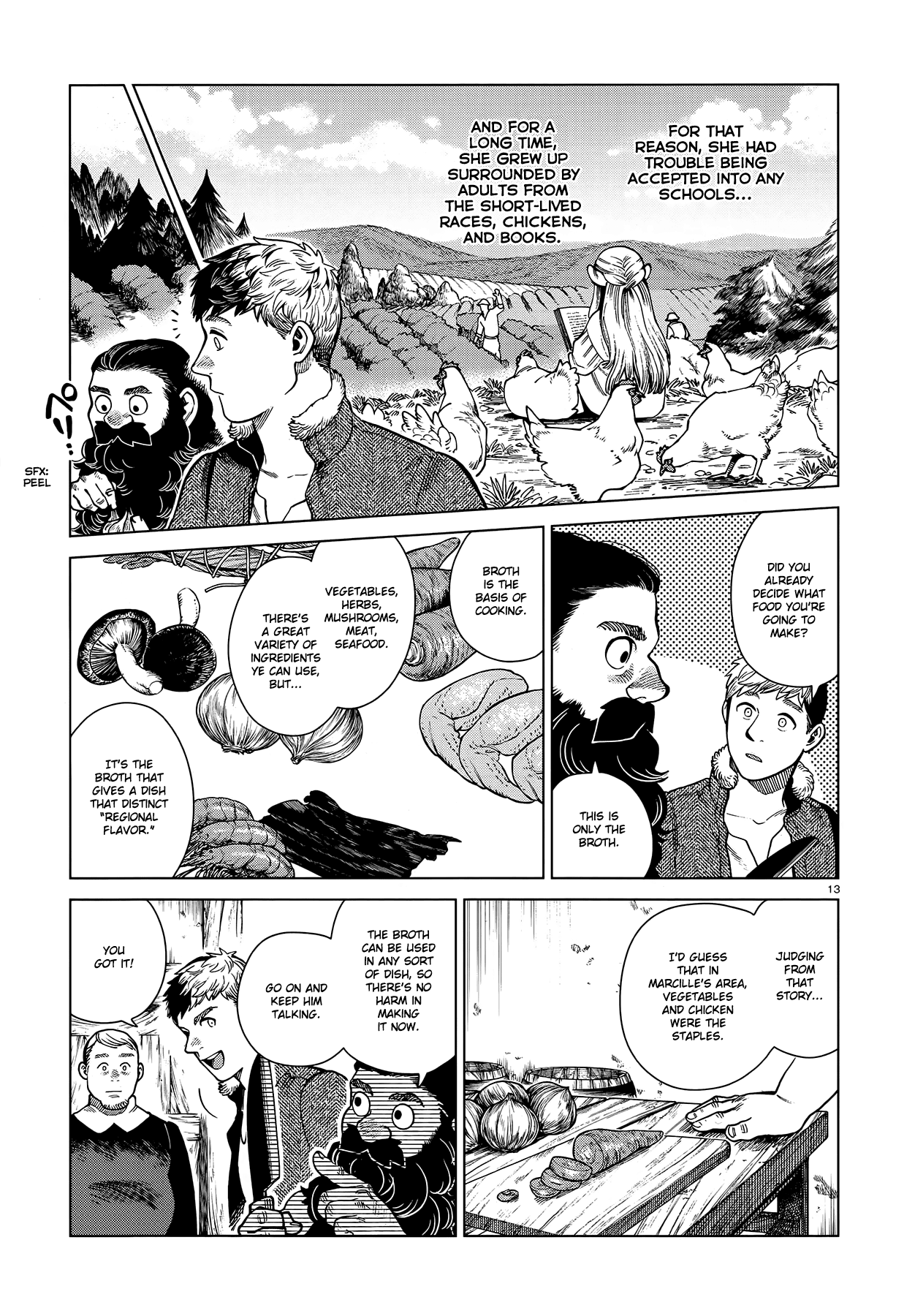 Dungeon Meshi Chapter 81 page 13 - Chapter 81: Local Cuisine