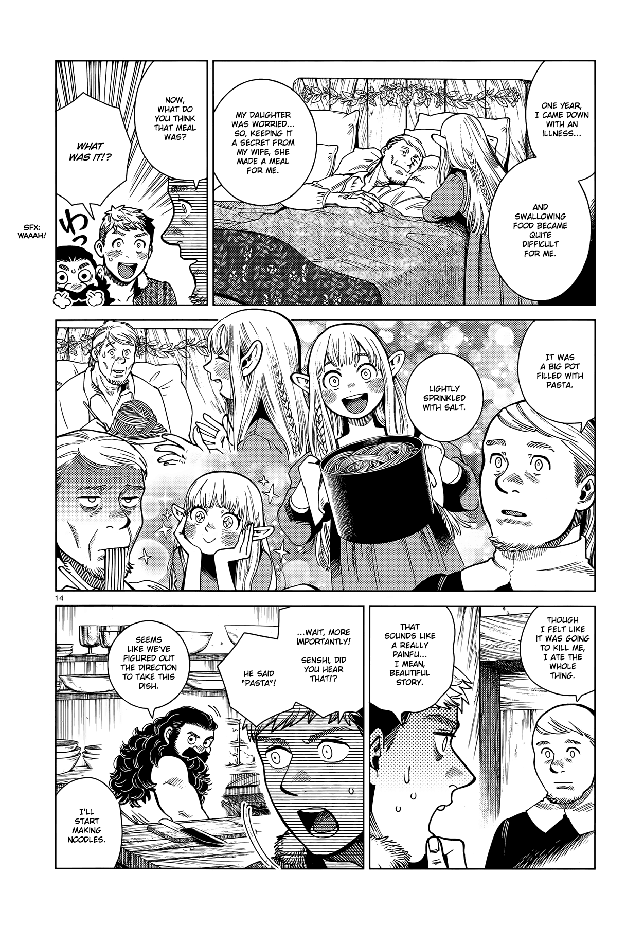 Dungeon Meshi Chapter 81 page 14 - Chapter 81: Local Cuisine