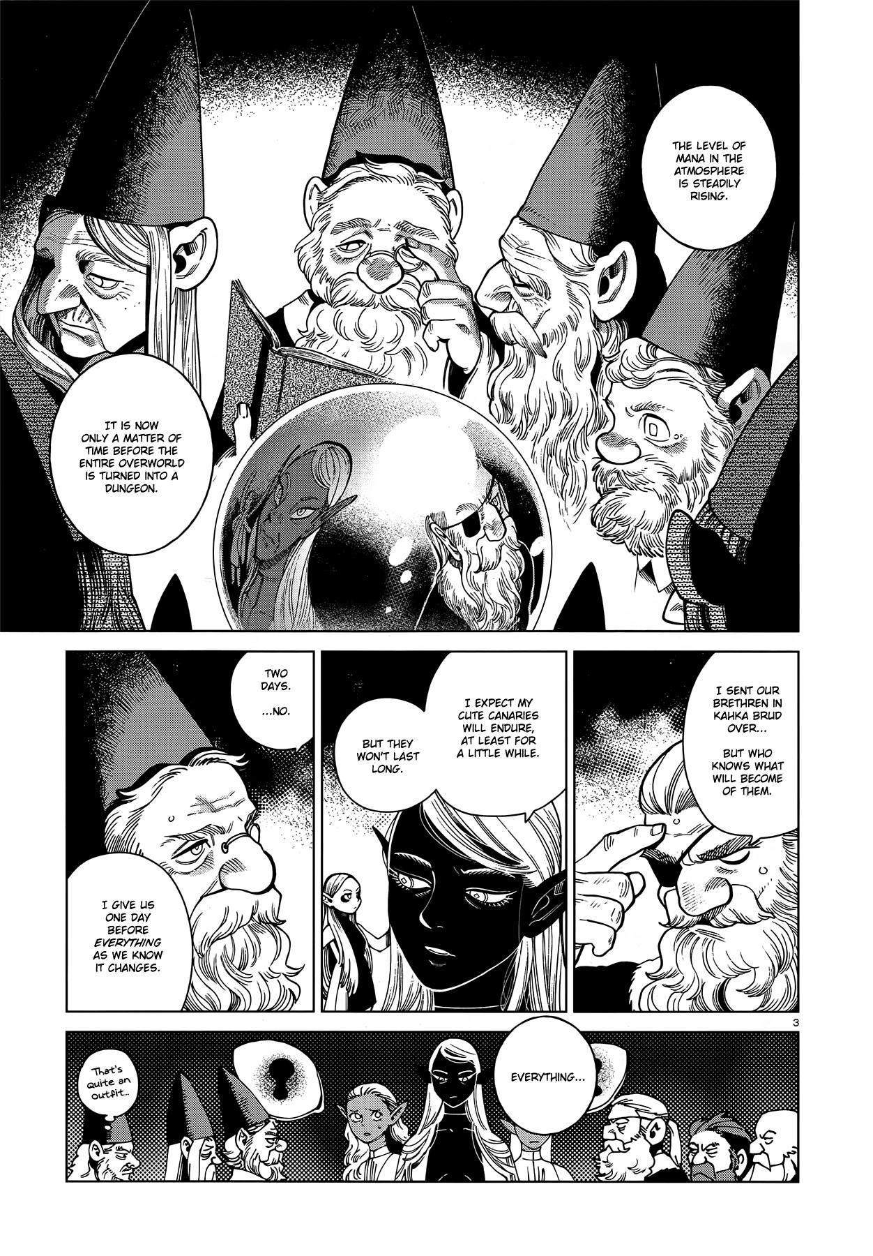 Dungeon Meshi Chapter 82 page 3 - Chapter 82: Marcille