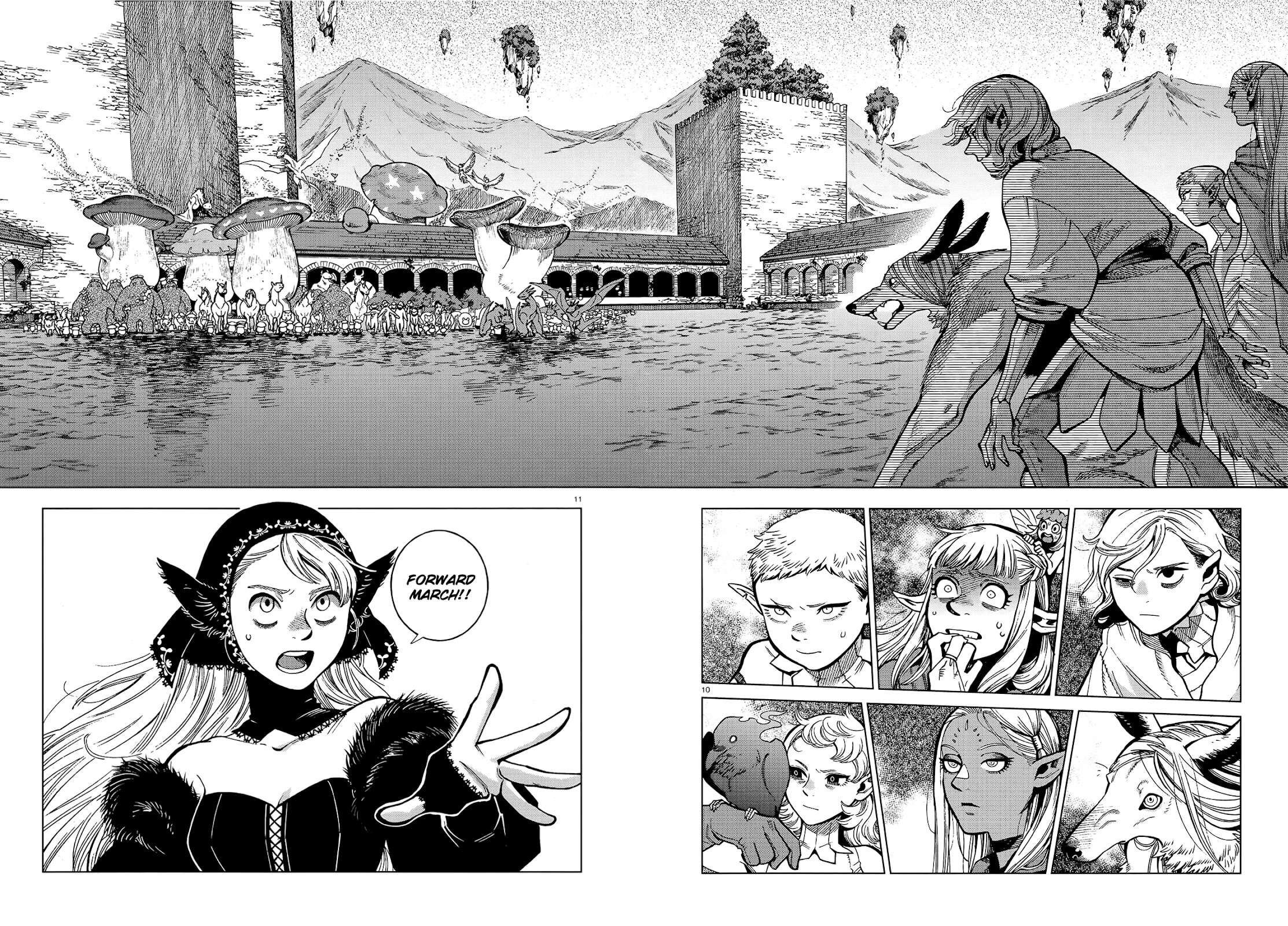 Dungeon Meshi Chapter 83 page 10 - Chapter 83: Marcille II