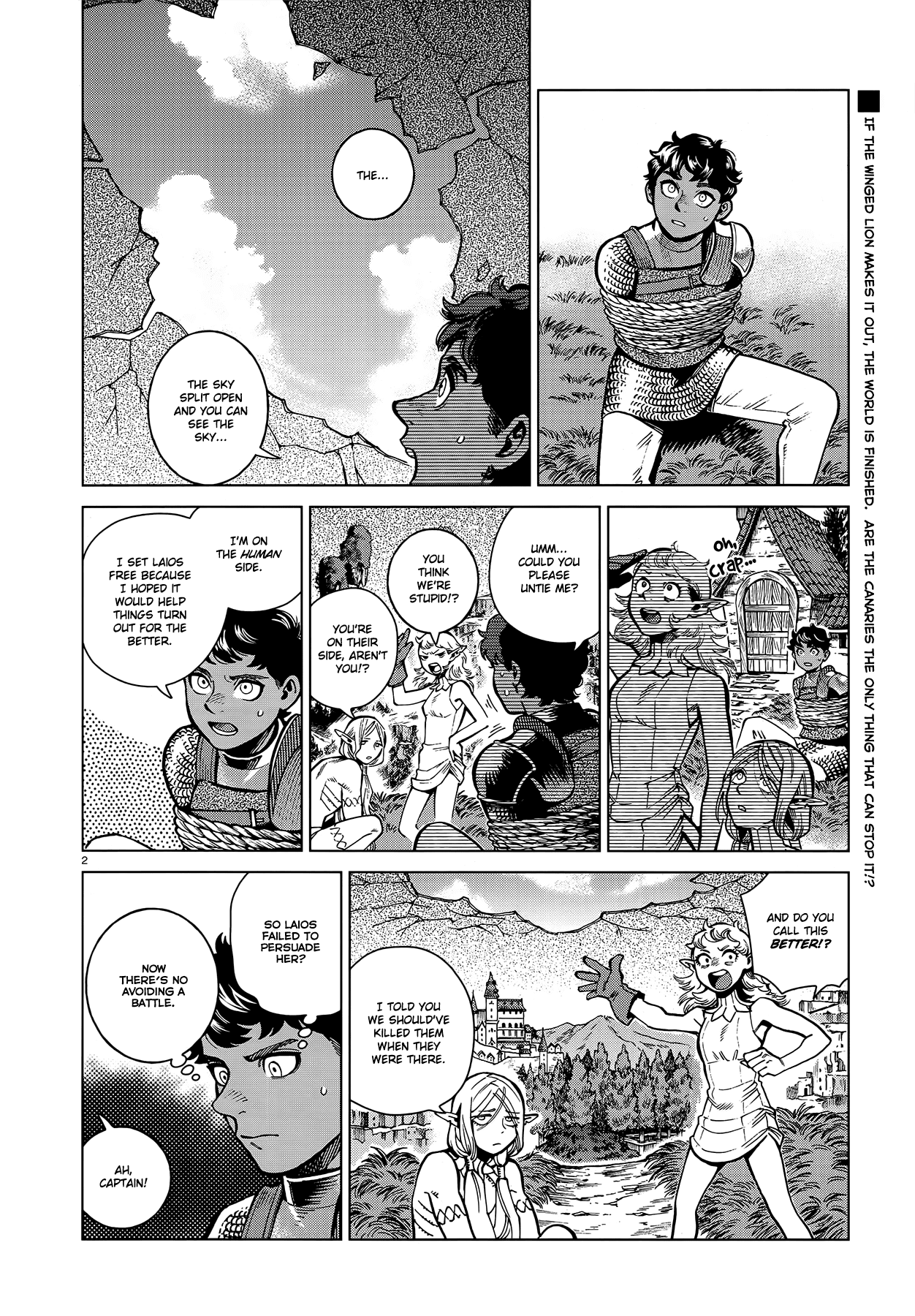 Dungeon Meshi Chapter 83 page 2 - Chapter 83: Marcille II