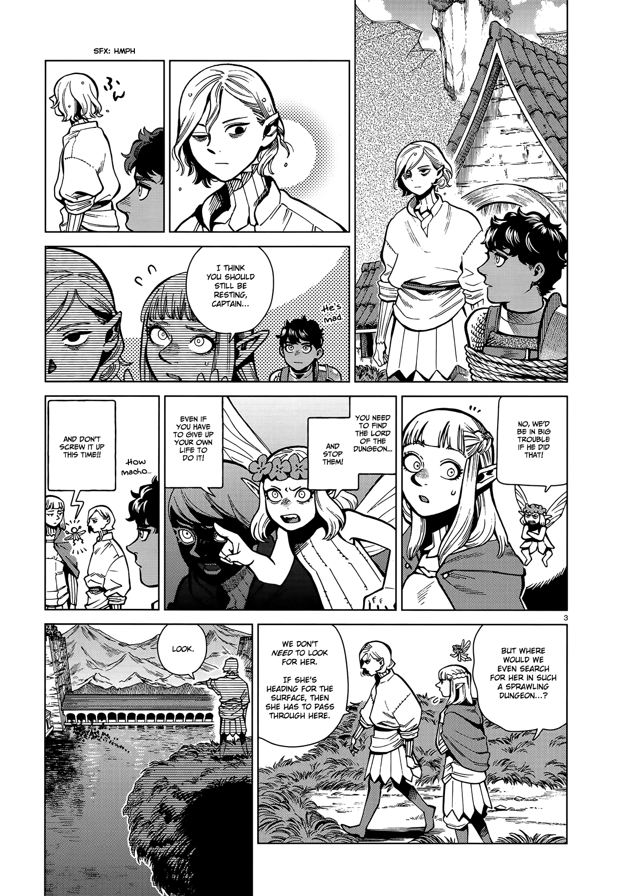 Dungeon Meshi Chapter 83 page 3 - Chapter 83: Marcille II