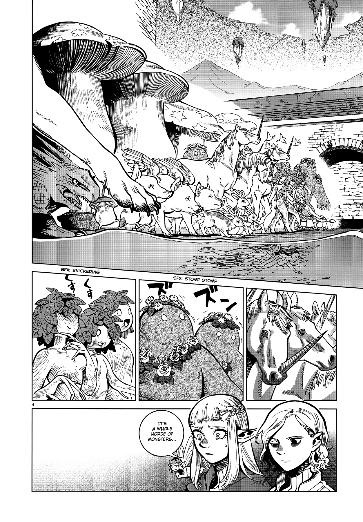 Dungeon Meshi Chapter 83 page 4 - Chapter 83: Marcille II